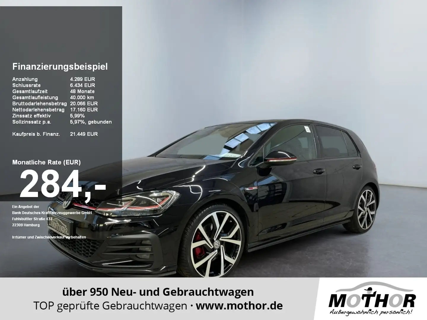 Volkswagen Golf VII GTI 2.0 TSI Panorama-Schiebedach Noir - 1