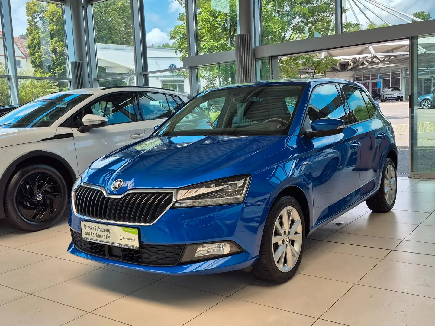 Skoda Fabia 1.0 TSI Clever *Winterräder* Bleu - 1