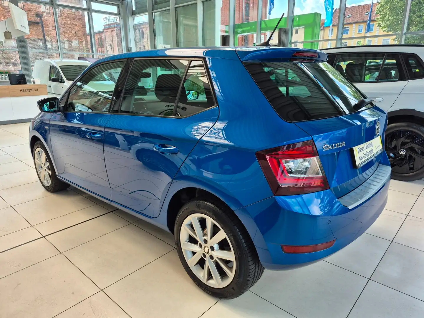 Skoda Fabia 1.0 TSI Clever *Winterräder* Bleu - 2