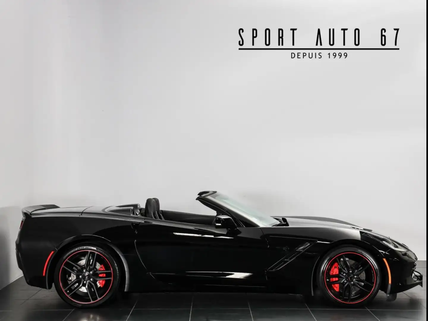 Chevrolet Corvette CABRIOLET V8 6.2L LT1 Schwarz - 2