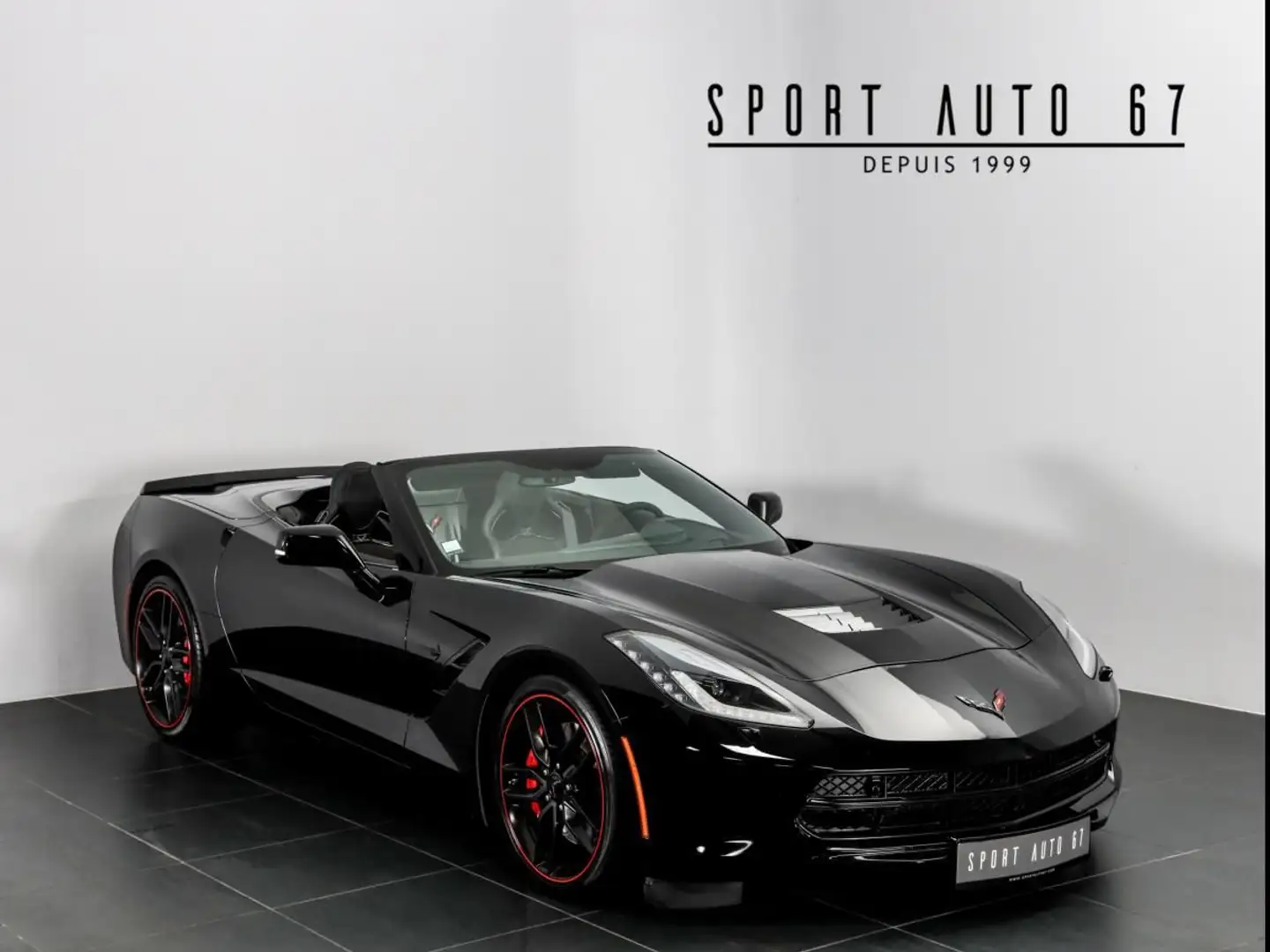 Chevrolet Corvette CABRIOLET V8 6.2L LT1 Schwarz - 1