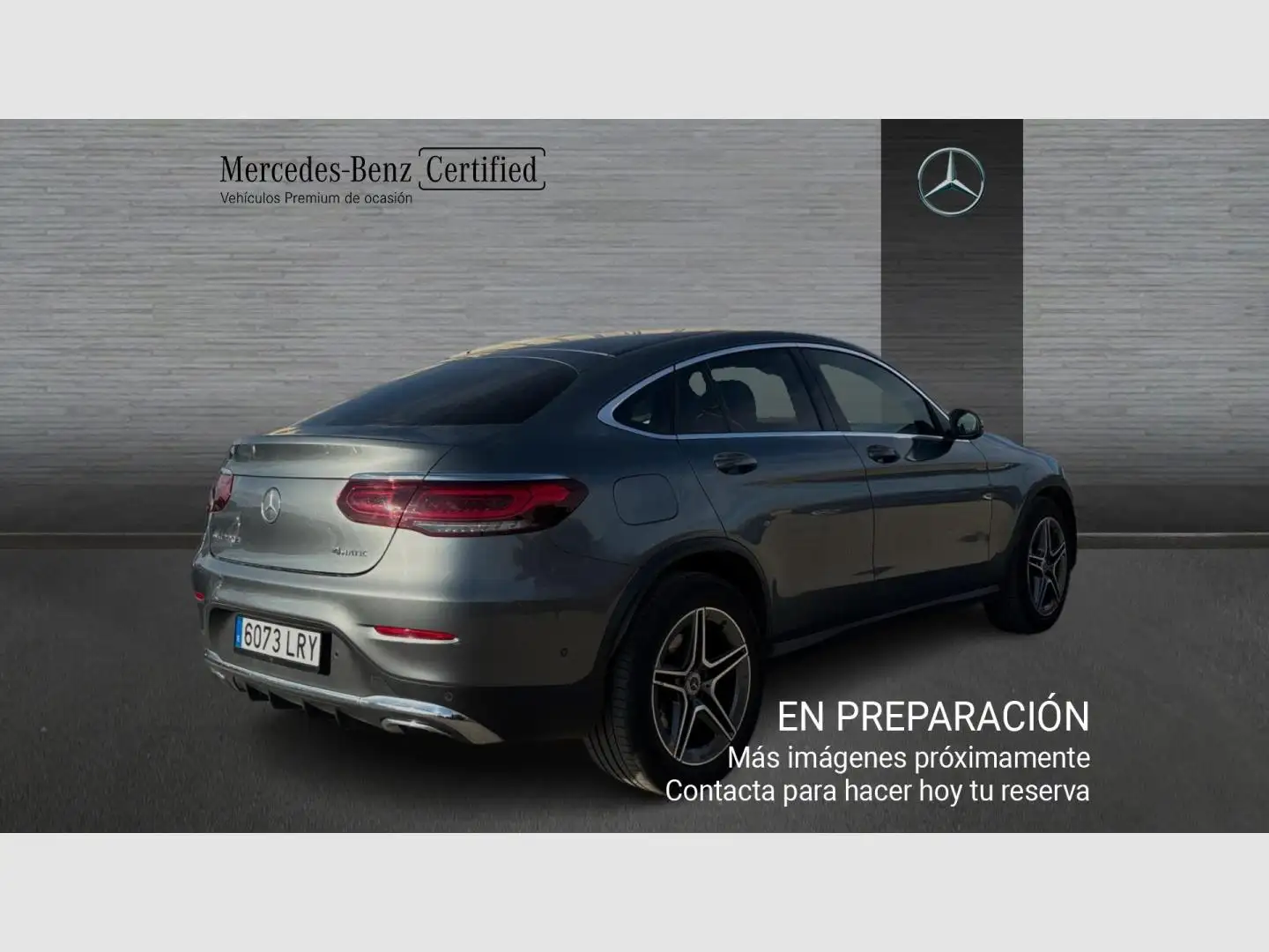 Mercedes-Benz GLC 220 Coupé d 4MATIC Gris - 2