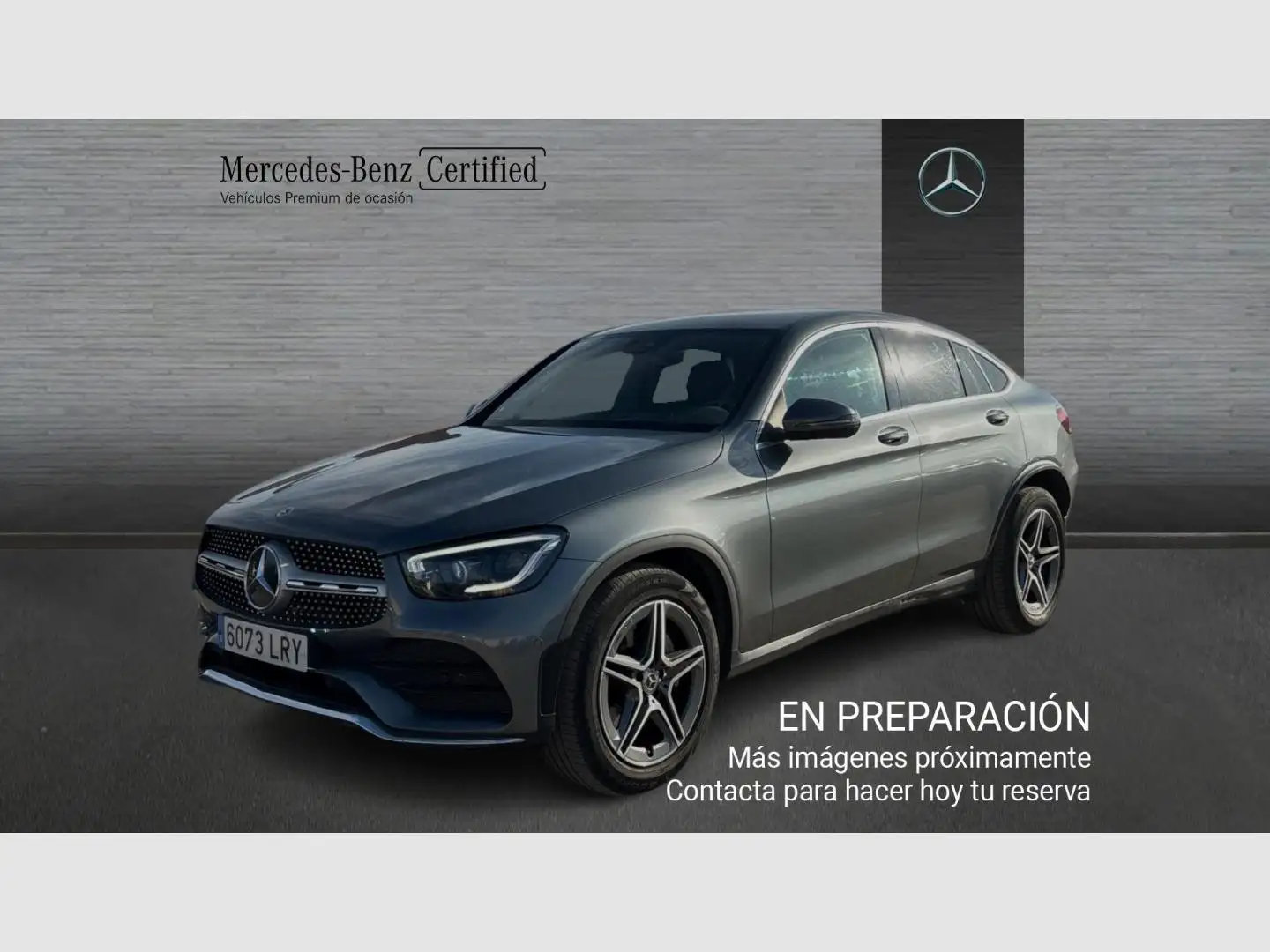 Mercedes-Benz GLC 220 Coupé d 4MATIC Gris - 1