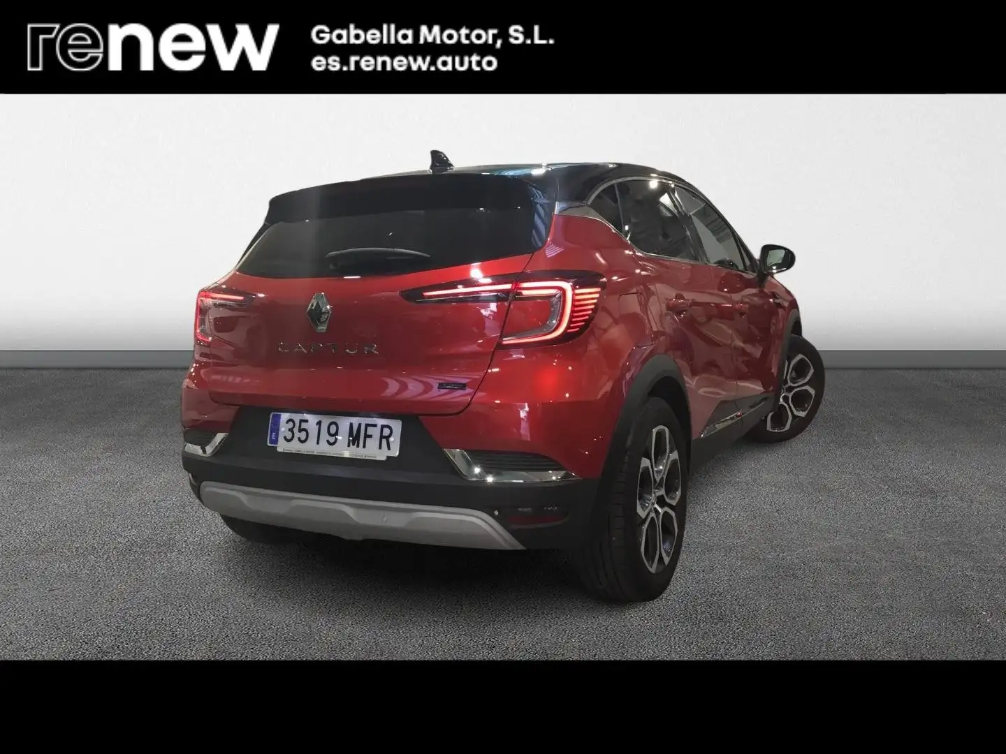 Renault Captur E-TECH Híbrido Techno Fast Track 105kW Rojo - 2