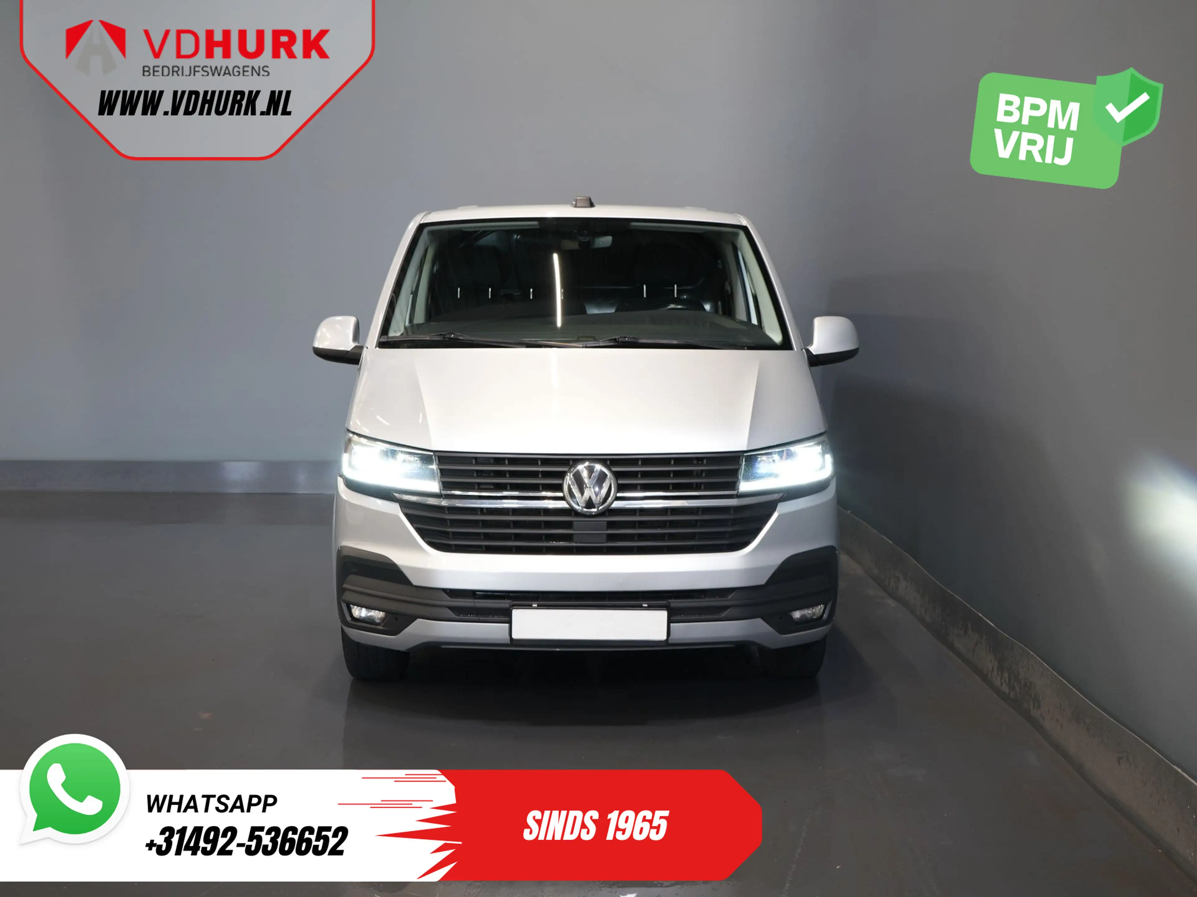 Volkswagen T6.1 Transporter 2.0 TDI L2 150 pk Aut. LED/ Adapt.Cruise/ Carplay/ — photo 7