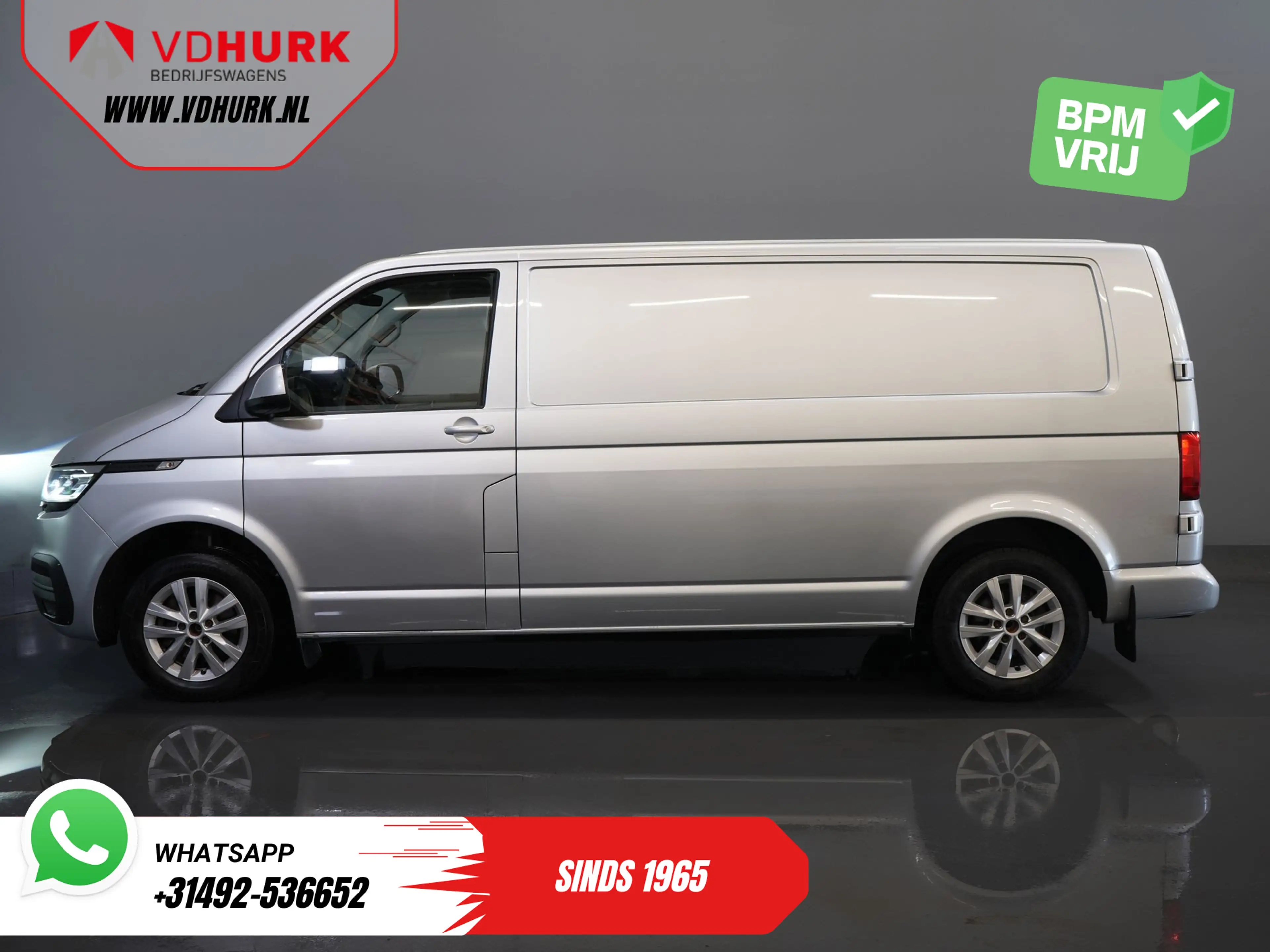 Volkswagen T6.1 Transporter 2.0 TDI L2 150 pk Aut. LED/ Adapt.Cruise/ Carplay/ — photo 10