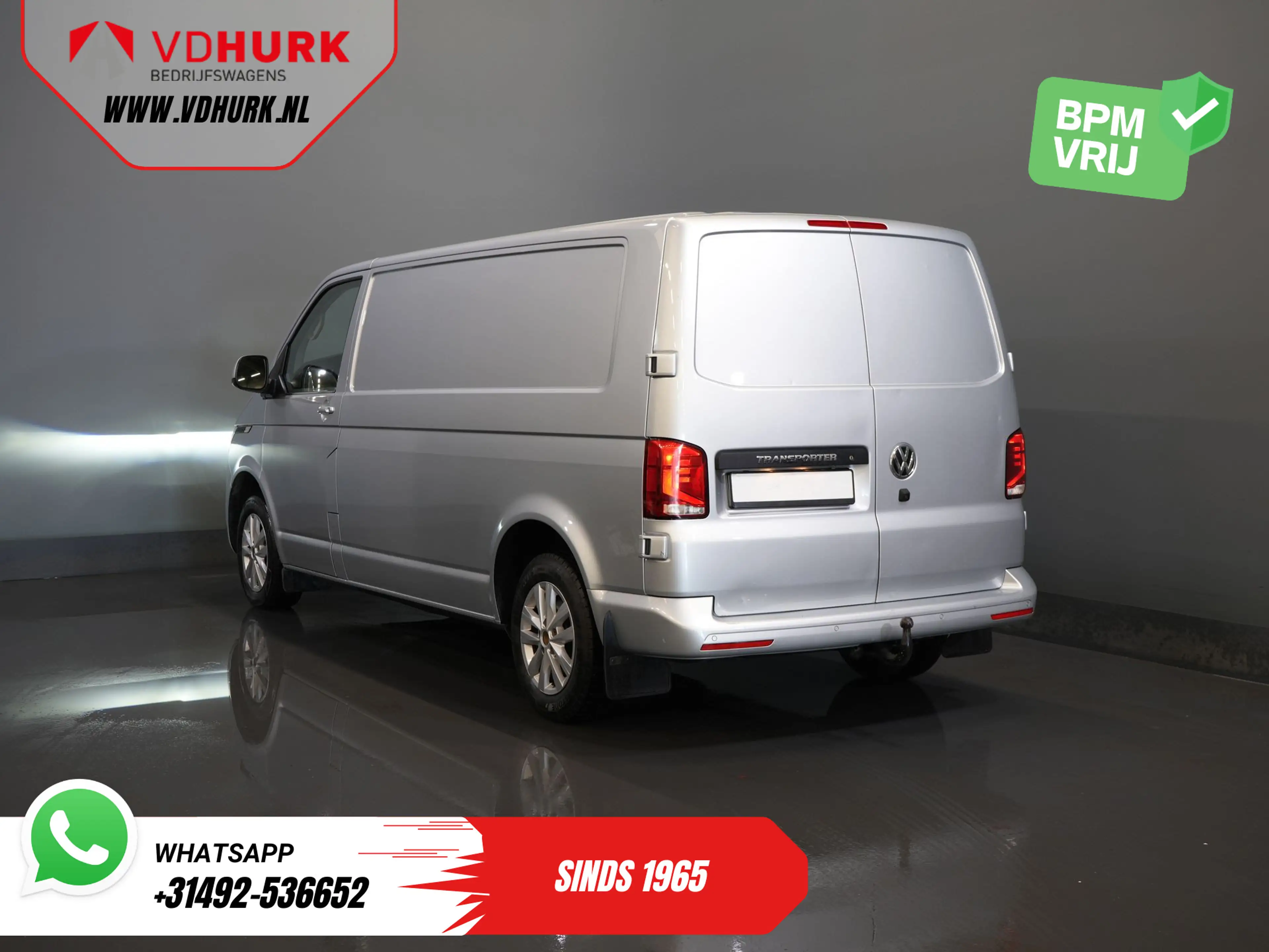 Volkswagen T6.1 Transporter 2.0 TDI L2 150 pk Aut. LED/ Adapt.Cruise/ Carplay/ — photo 2