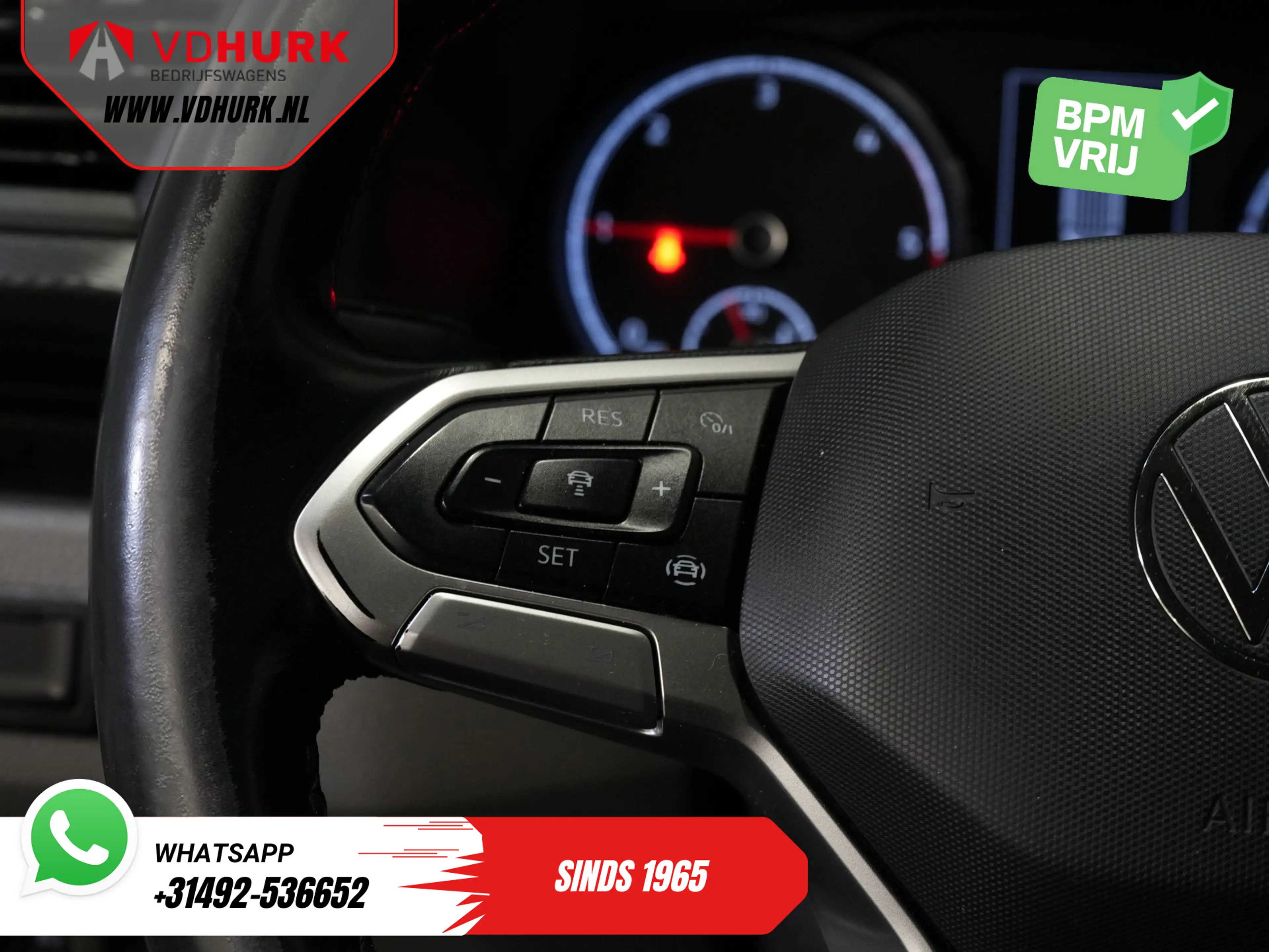 Volkswagen T6.1 Transporter 2.0 TDI L2 150 pk Aut. LED/ Adapt.Cruise/ Carplay/ — photo 19