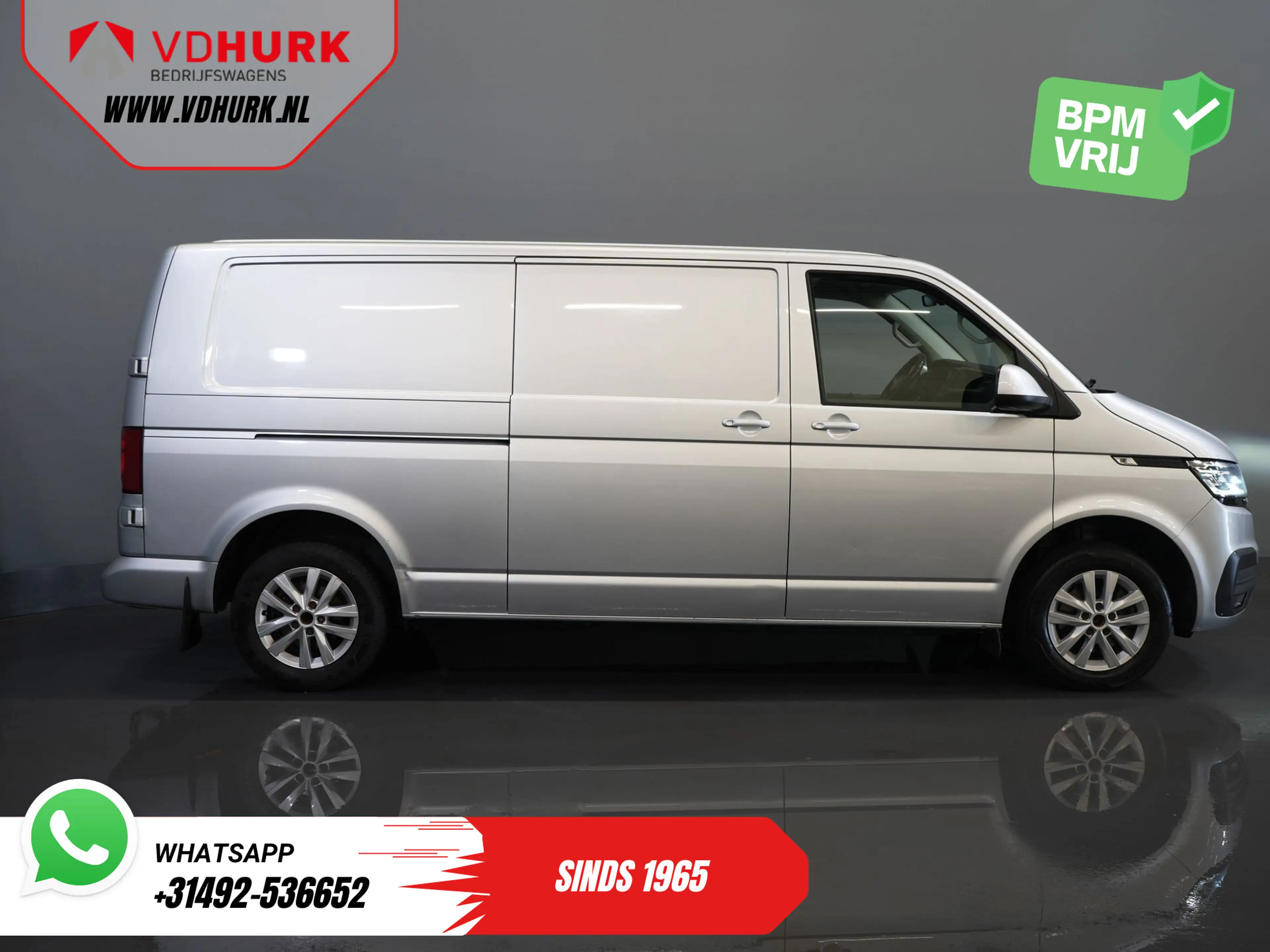 Volkswagen T6.1 Transporter 2.0 TDI L2 150 pk Aut. LED/ Adapt.Cruise/ Carplay/ — photo 11