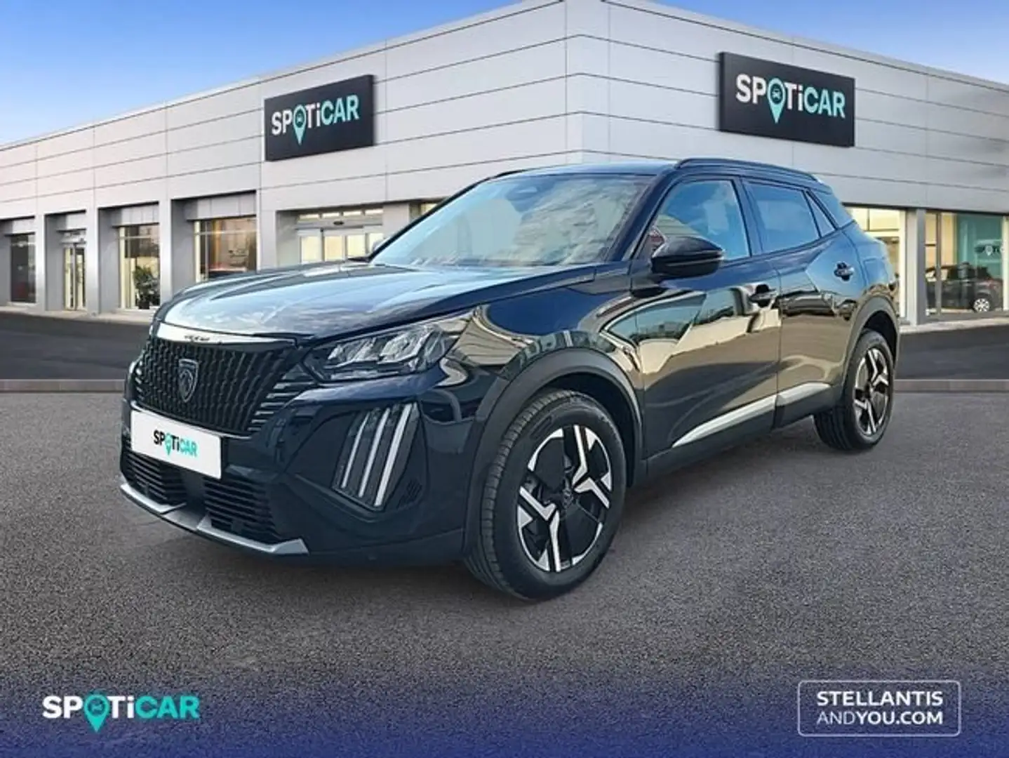 Peugeot 2008 Gasolina 100 S&S 6 Vel. MAN Allure Negro - 1