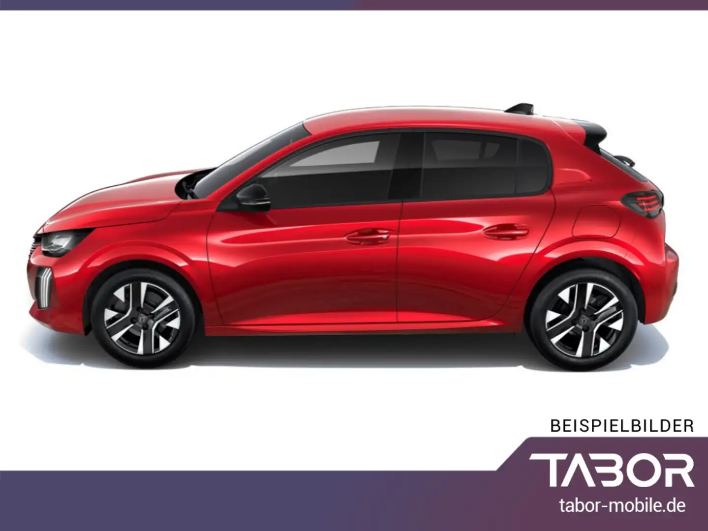 Peugeot 208 100 Allure Nav Keyless 180°Kam PDC 16Z LED Rot - 2