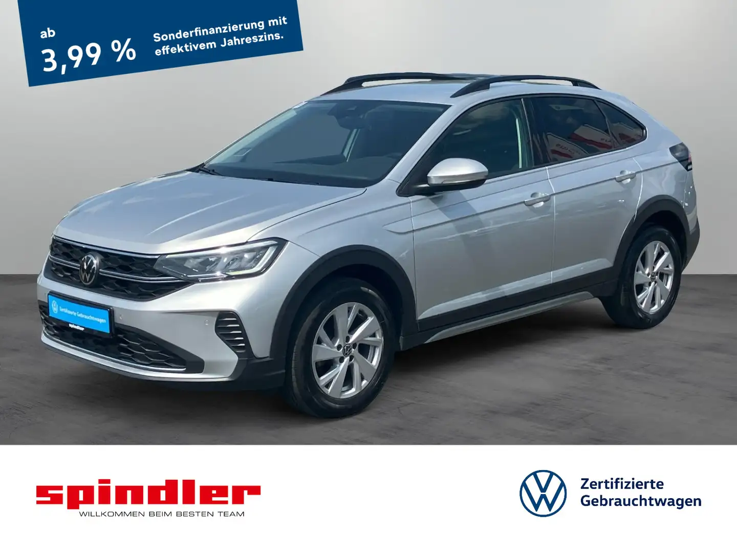 Volkswagen Taigo Life 1.0TSI DSG / IQ.Drive, Navi, LED, ACC Silber - 1