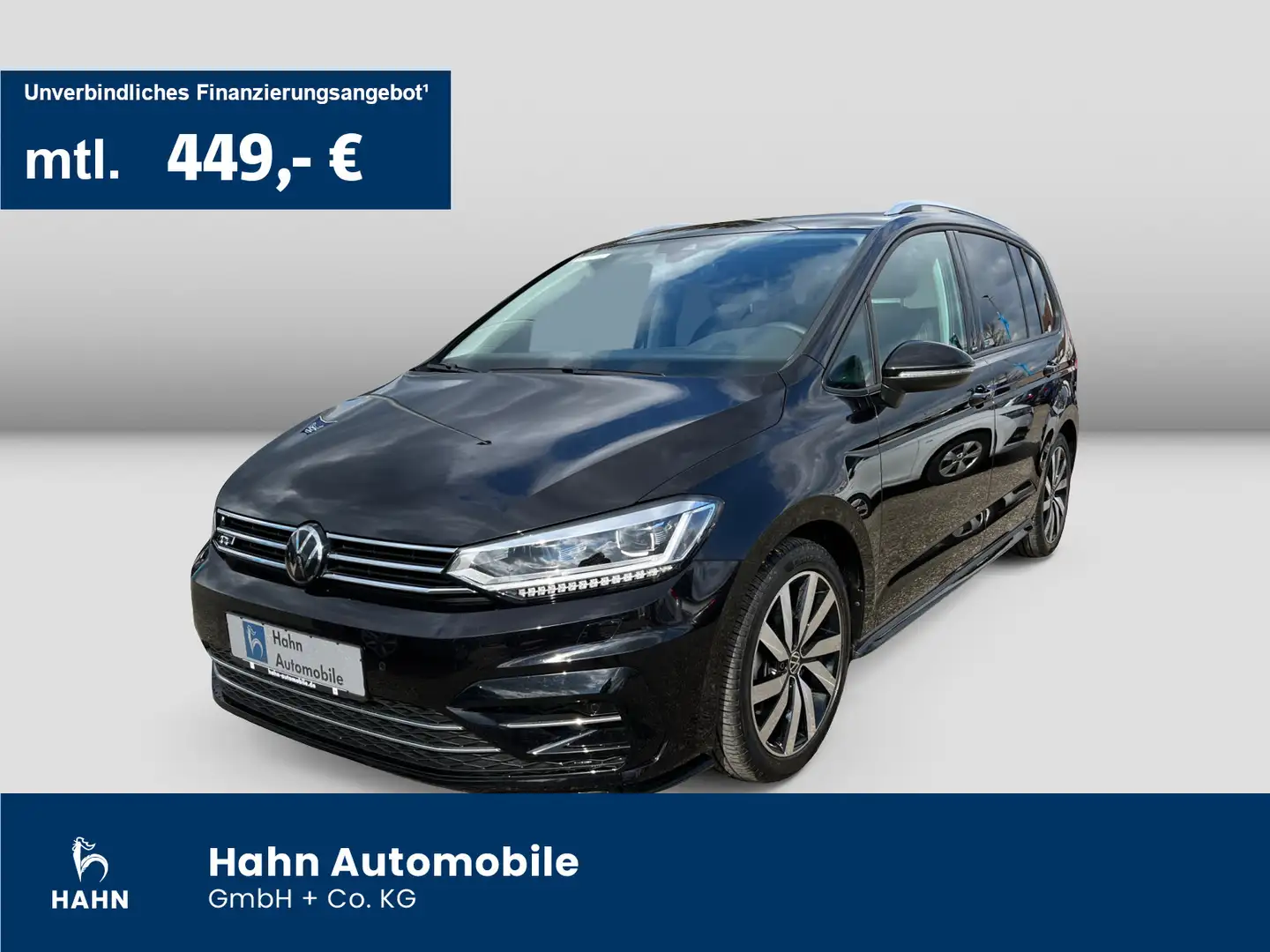 Volkswagen Touran 1.5TSI Move DSG 7-Sitzer AHK CAM LED Virt Schwarz - 1