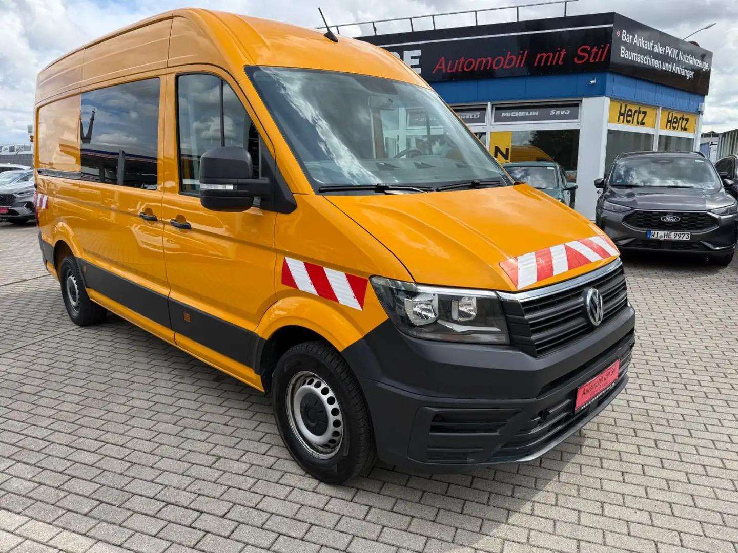 Volkswagen Crafter Kasten Kasten 35 mittellang Hochdach FWD Jaune - 1