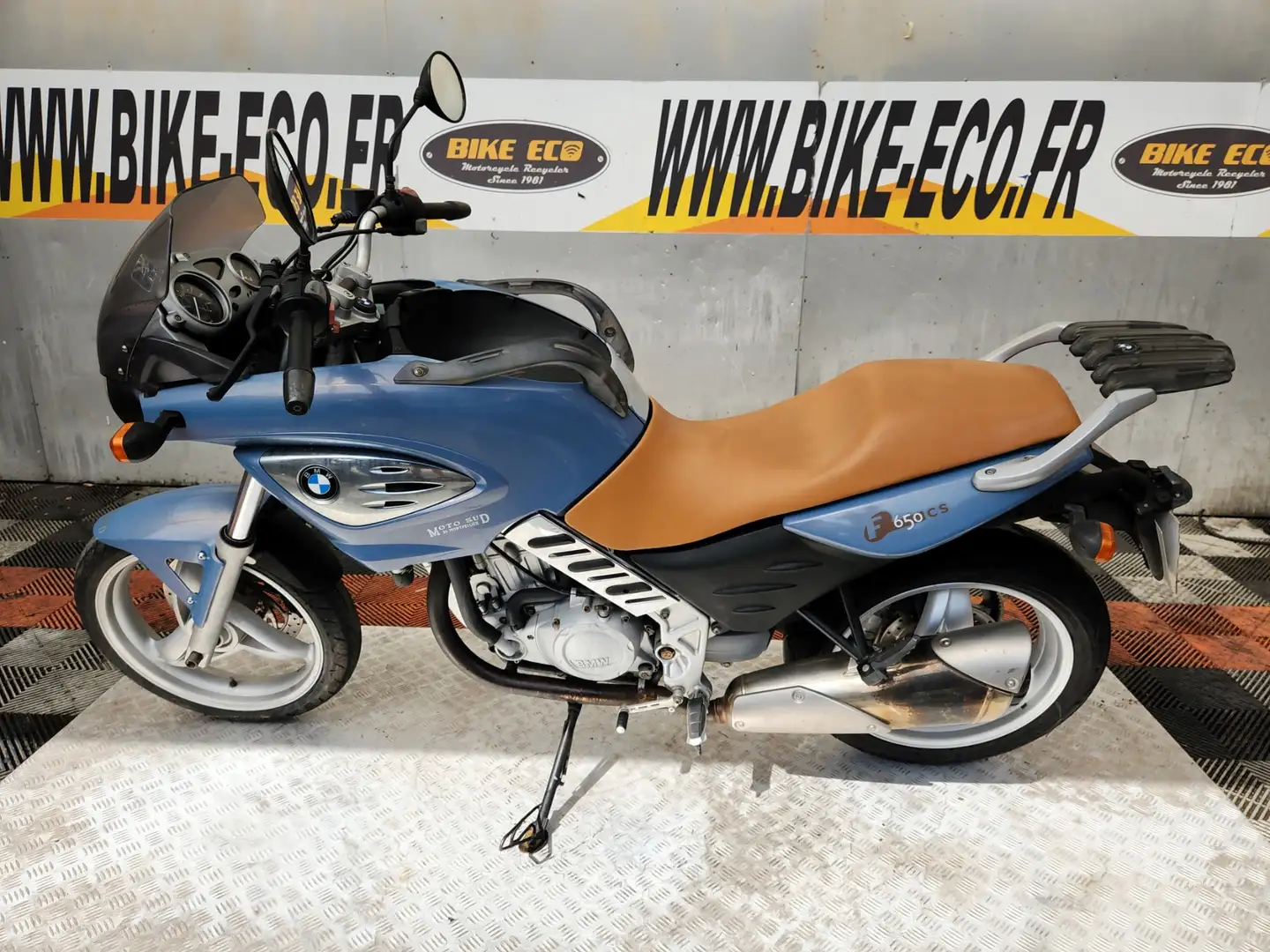 BMW F 650 CS Bleu - 2