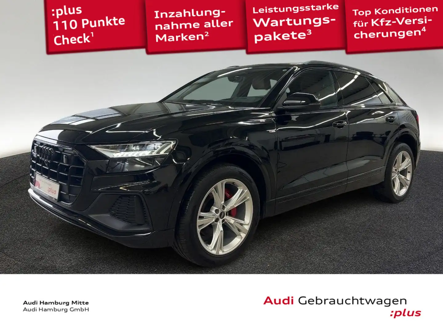Audi Q8 50 TDI quattro tiptronic S line Virtual Matri Black - 1