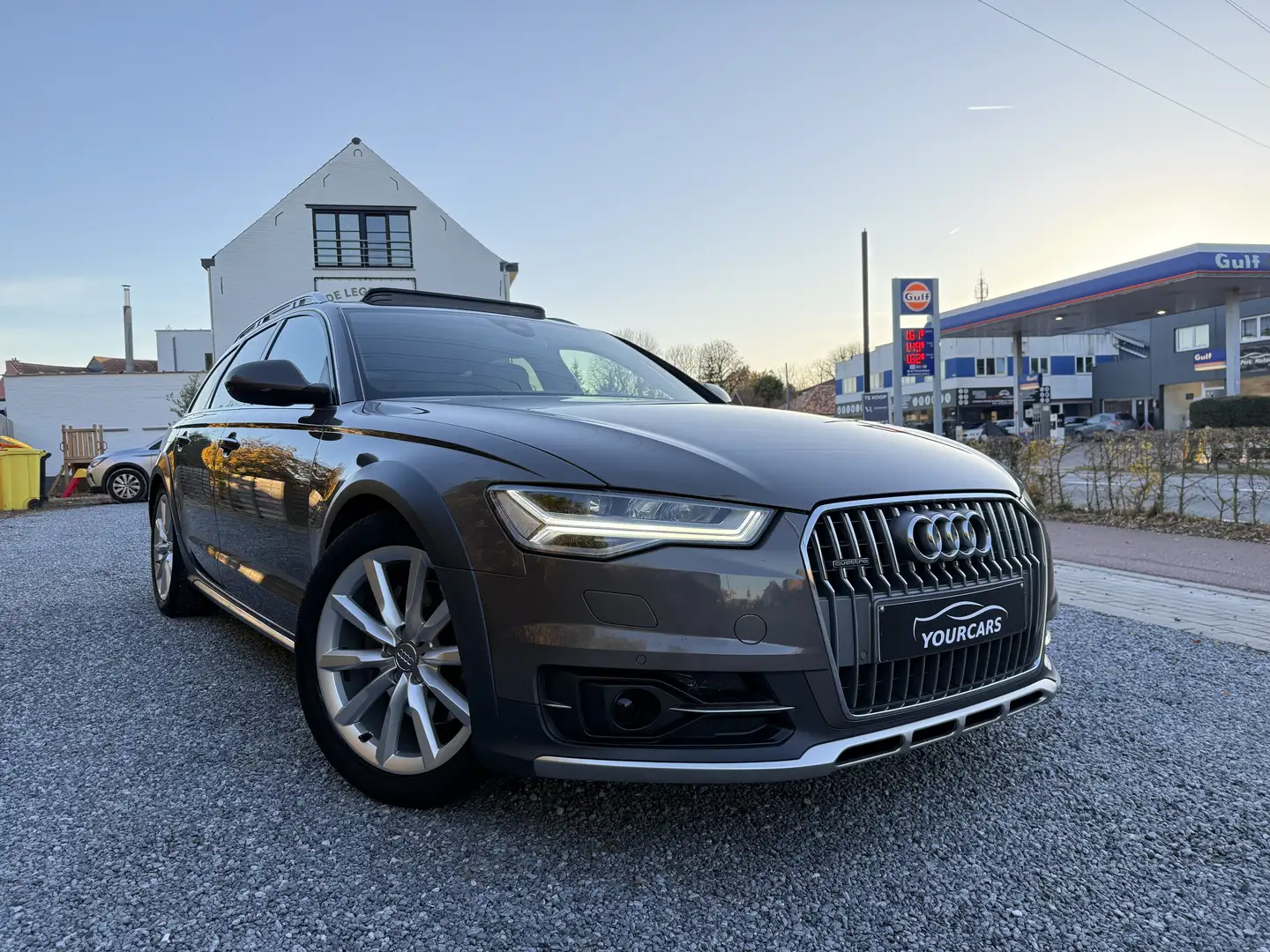 Audi A6 allroad 3.0 TDi V6 Quattro S tronic * FULL OPTIONS Gris - 2