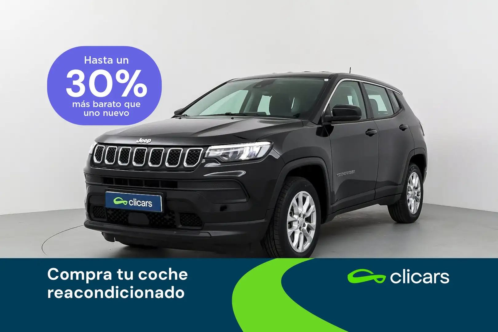 Jeep Compass 1.5 MHEV Altitude FWD DCT Negro - 1