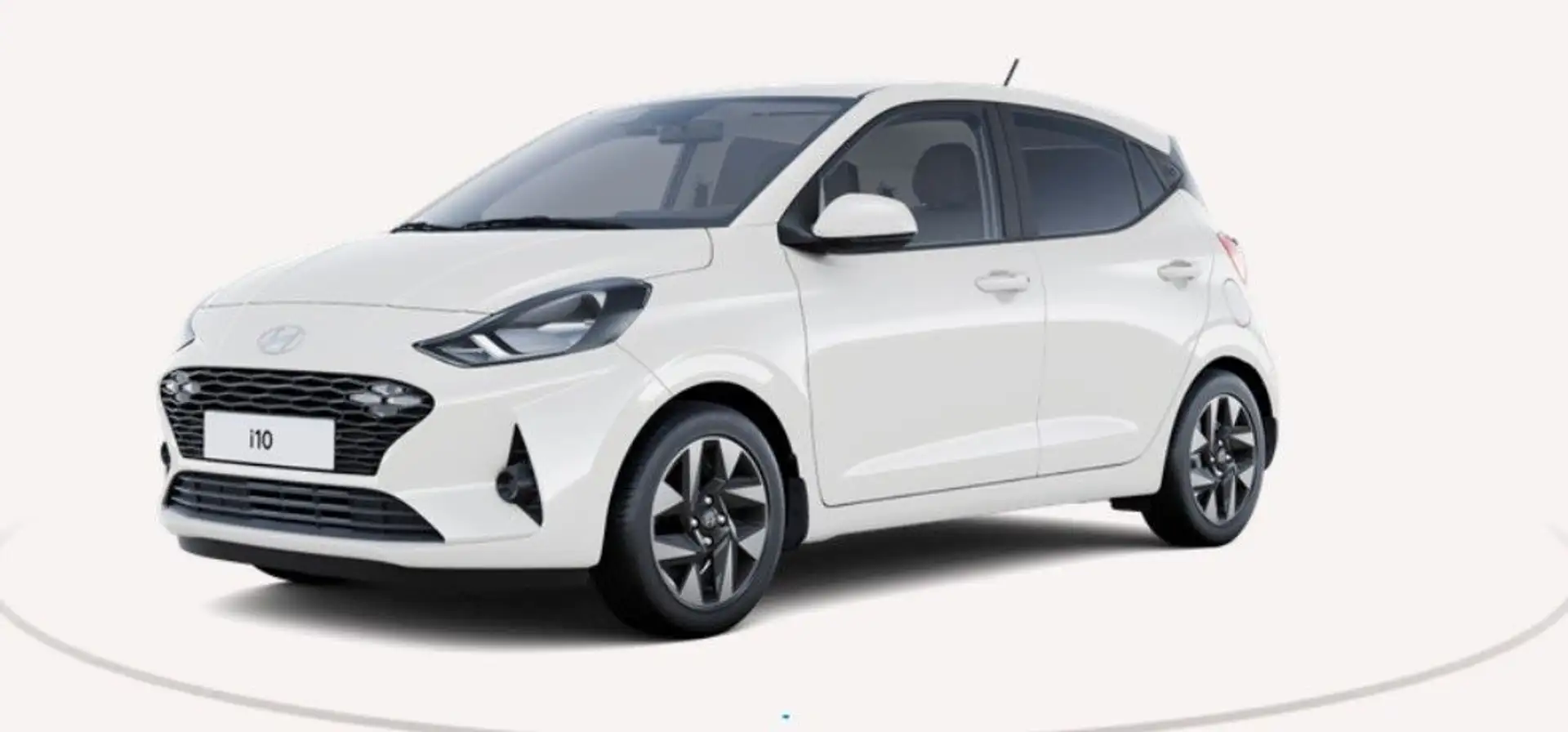 Hyundai i10 Trend 1.2 79PS+NAVI+PDC+KAMERA Wit - 1