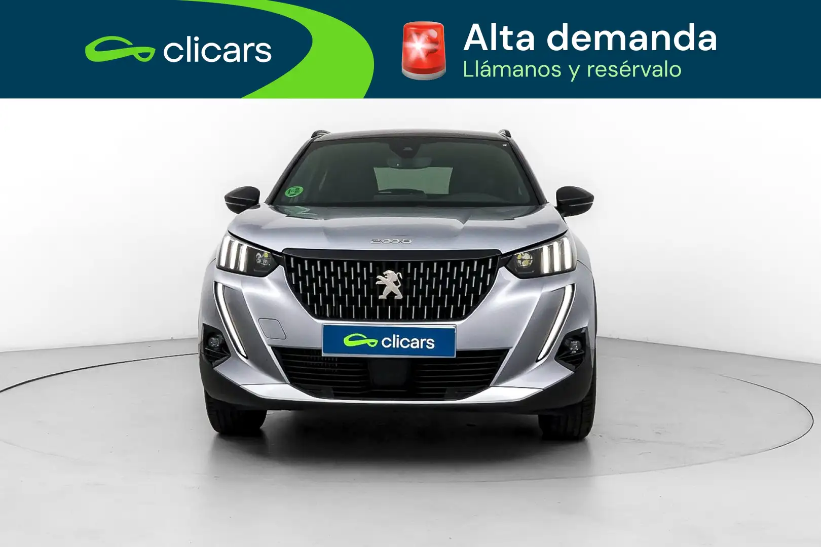 Peugeot 2008 1.2 PureTech S&S GT 130 Plateado - 2