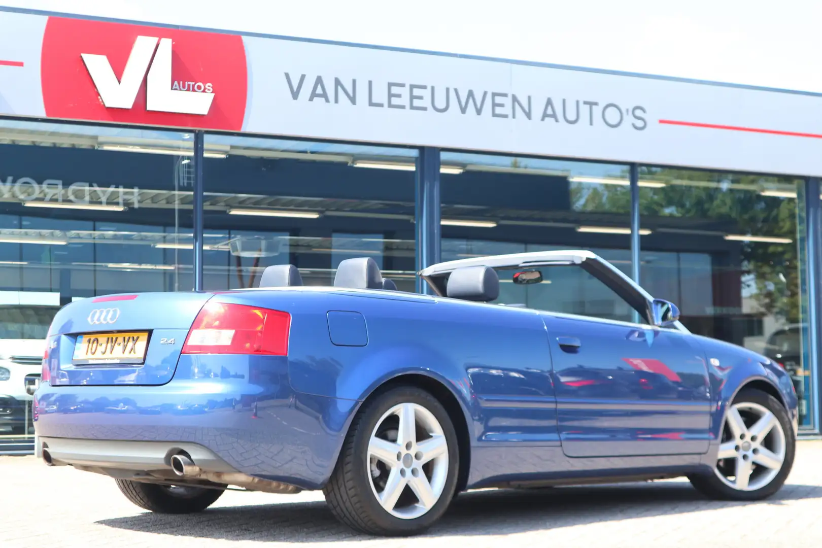 Audi A4 Cabriolet 2.4 V6 Exclusive | Nap! | Leder | Automa Blauw - 2