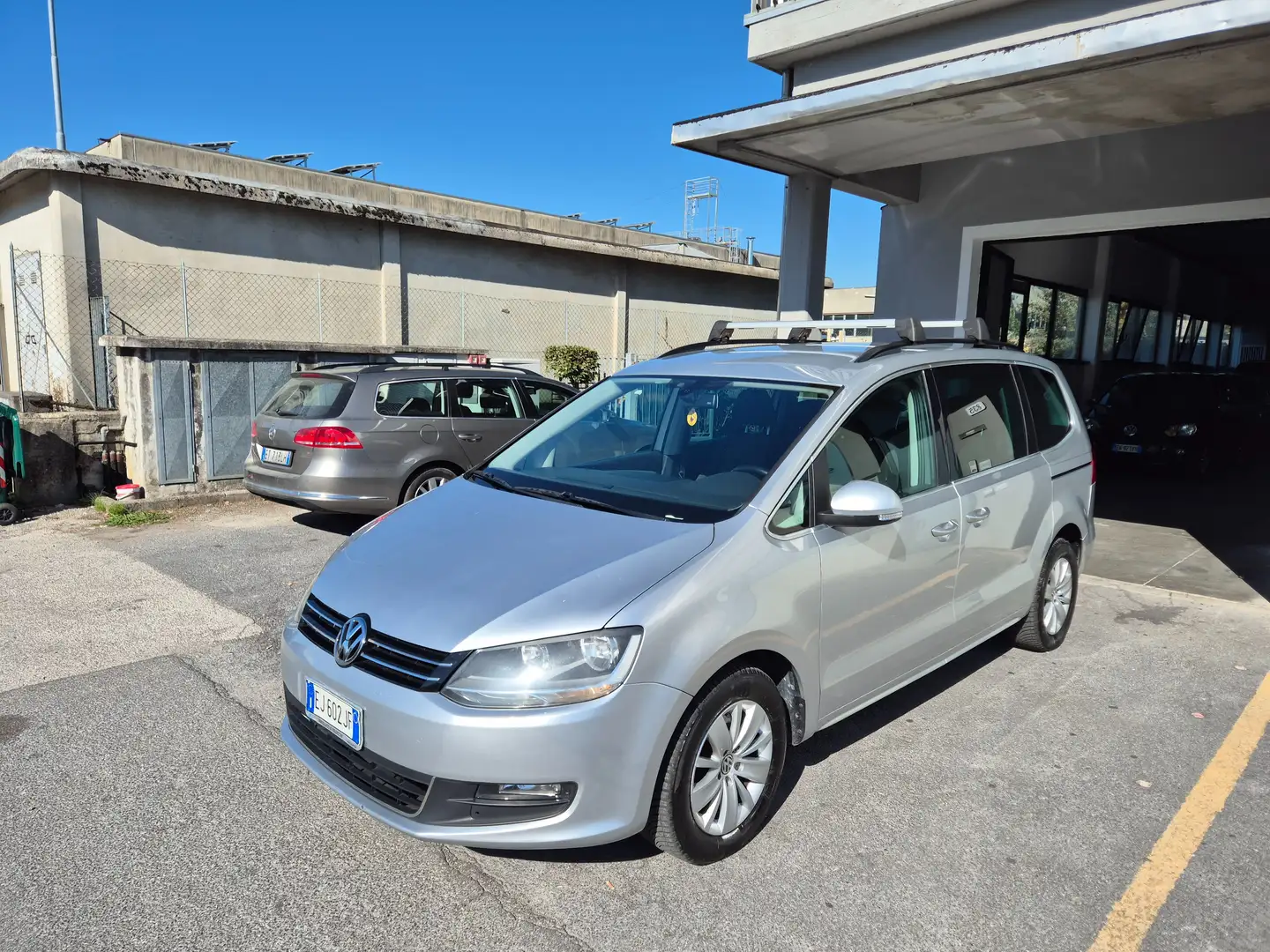 Volkswagen Sharan Sharan II 2010 2.0 tdi Highline dsg Argento - 1