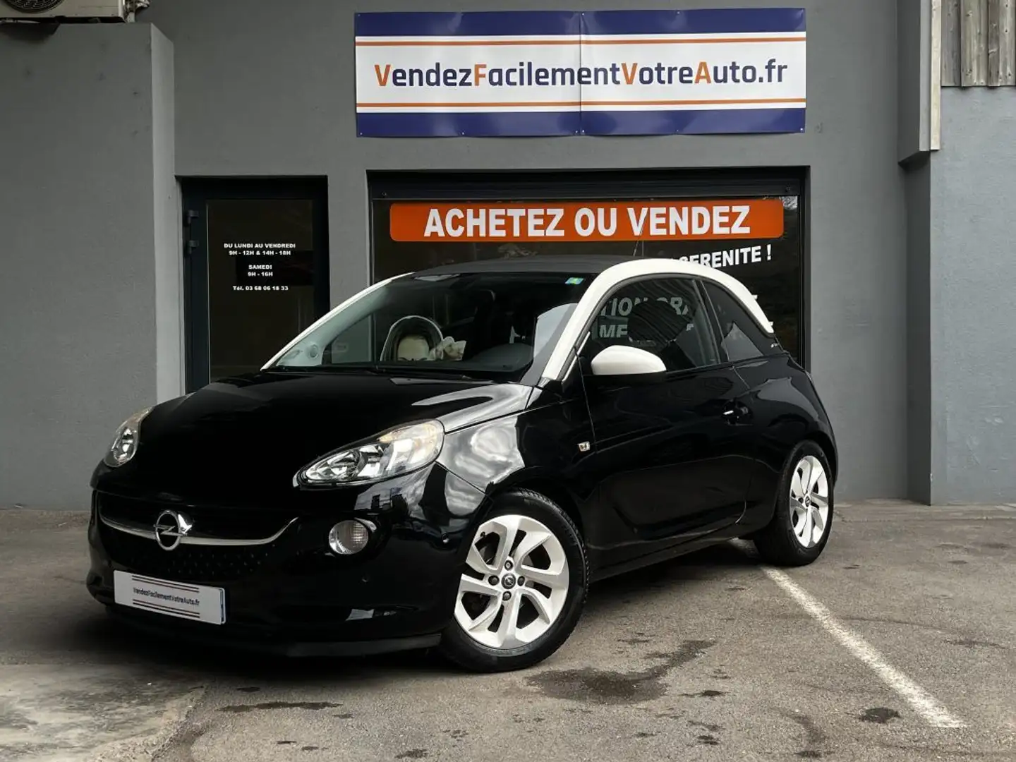 Opel Adam TWINPORT 87CV Décapotable Noir - 1