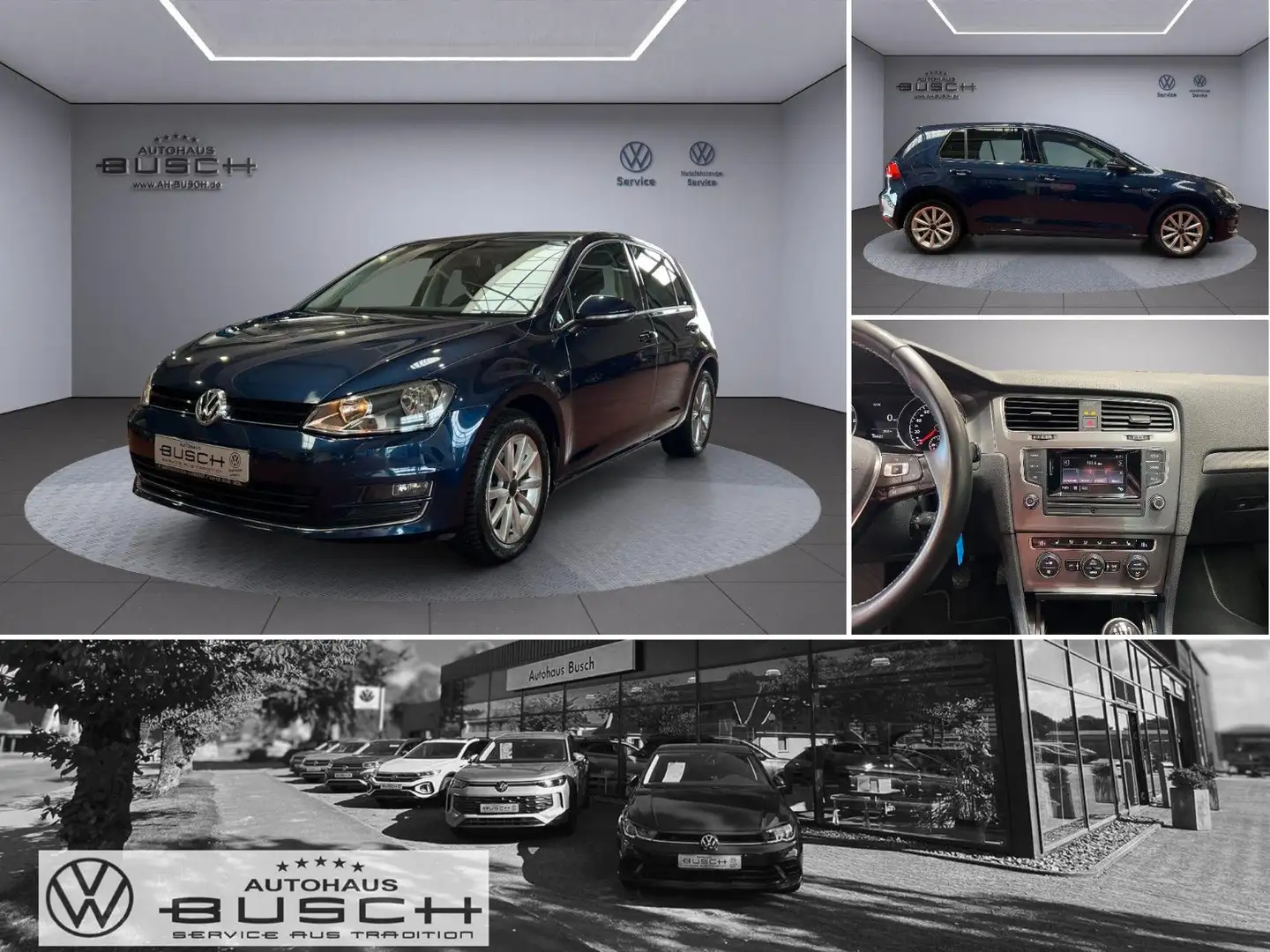 Volkswagen Golf VII Lim. Lounge 1,2l TSI 81kw 6-Gang Blau - 1