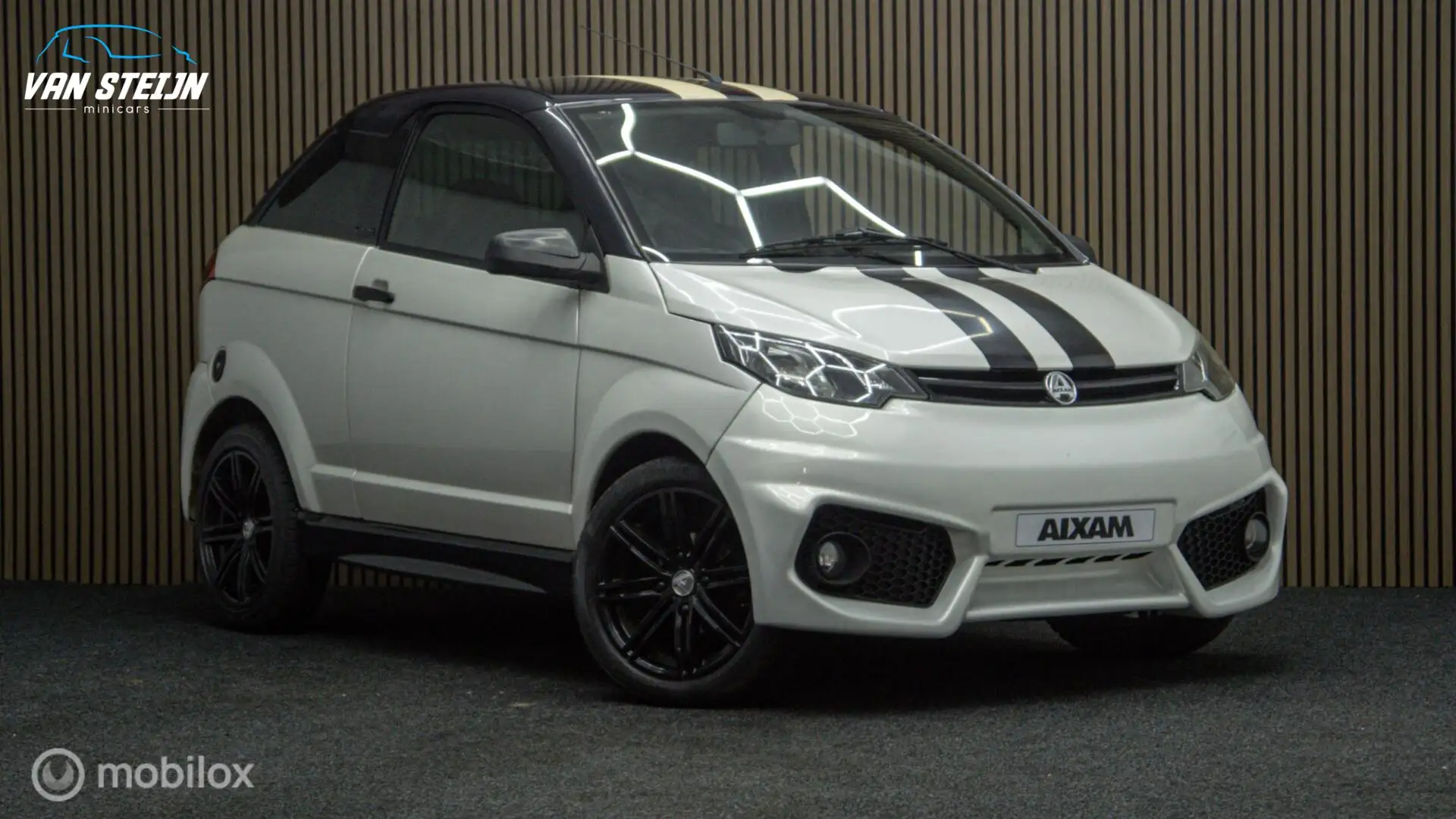 Aixam GTI Brommobiel Coupé | Sportief | ABS |16dkm Weiß - 2