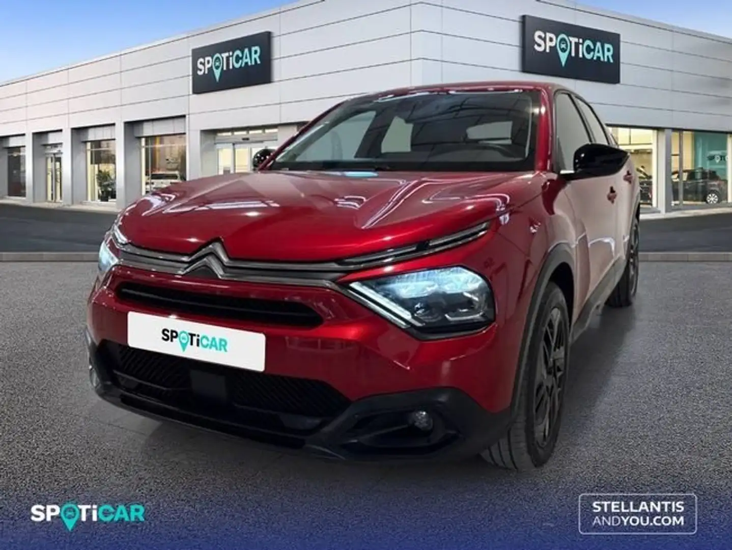 Citroen C4 1.5 BlueHDI S&S Plus EAT8 130 Rojo - 1