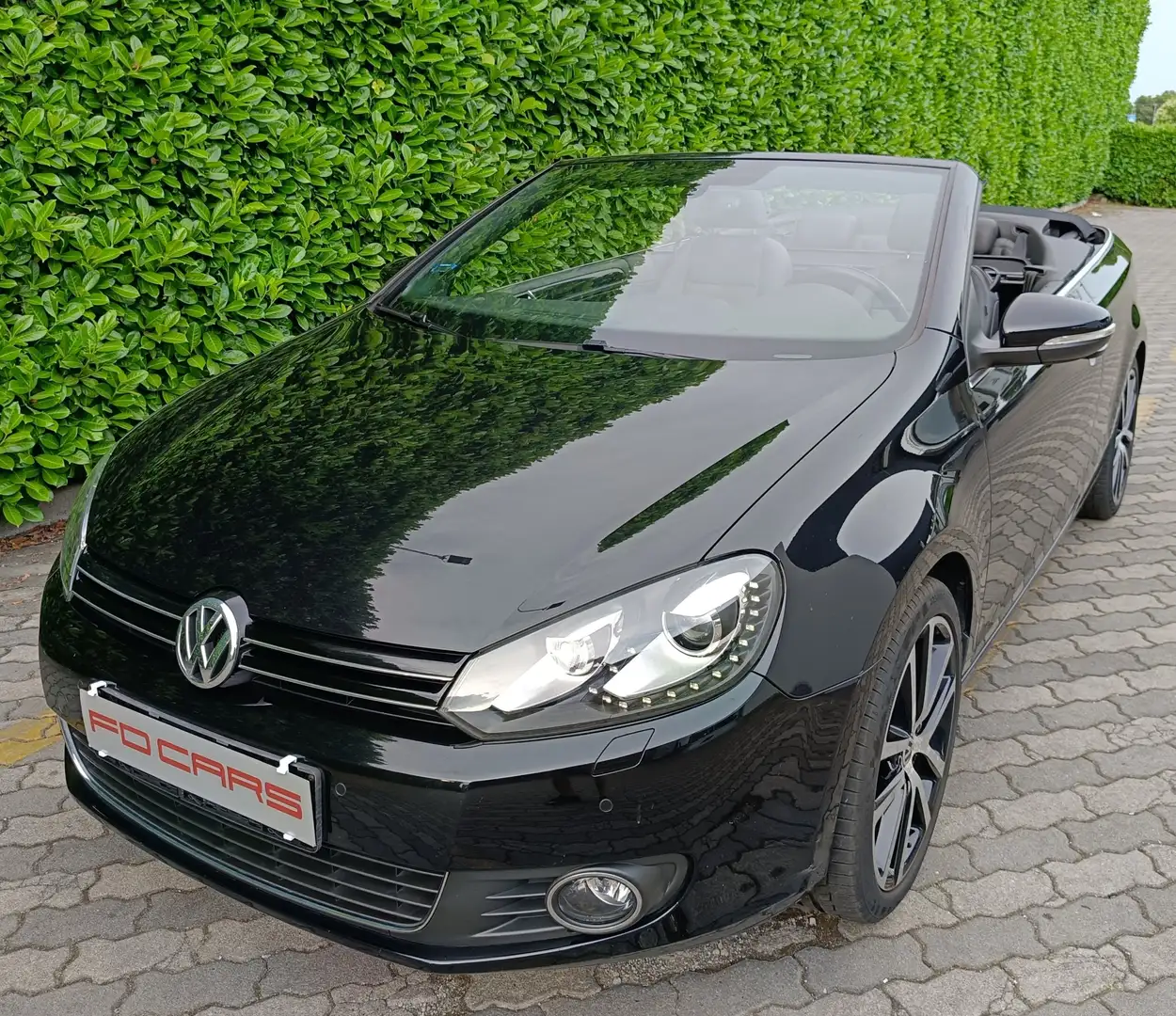 Volkswagen Golf Cabrio 1.4 tsi 160 cv -UNIPRO-PELLE NERA-NAVI-PDC Nero - 1