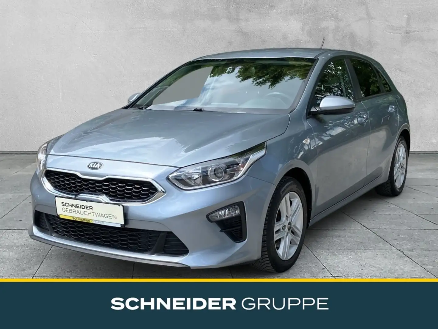 Kia Ceed / cee'd 1.0 T-GDI SHZ+LENKRADHEIZUNG+KLIMA+PDC+USB Zilver - 1