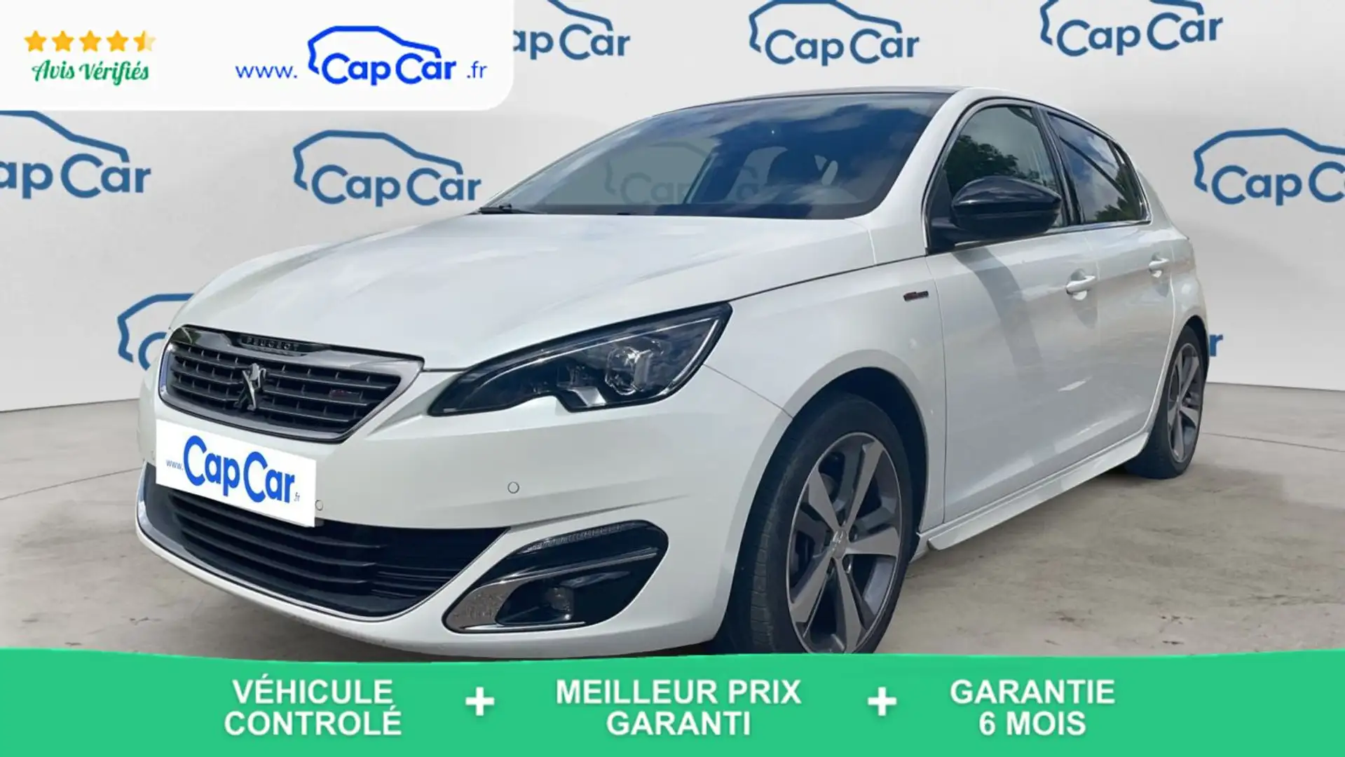 Peugeot 308 II 1.2 PureTech 130 GT-Line Blanc - 1