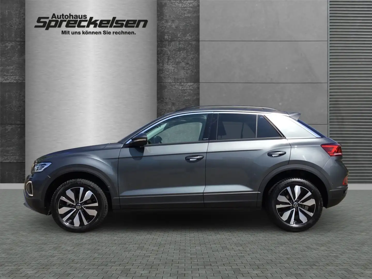 Volkswagen T-Roc 1.5 TSI++Move++Aut.++Digital Cockpit pro Klima Grau - 2