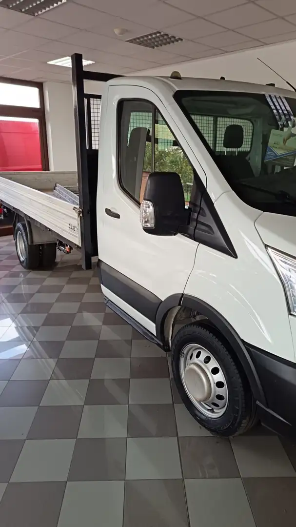 Ford Transit FORD TRANSIT EURO 6 ANNO 2021 CASSONATO PASSO LUNG Wit - 2