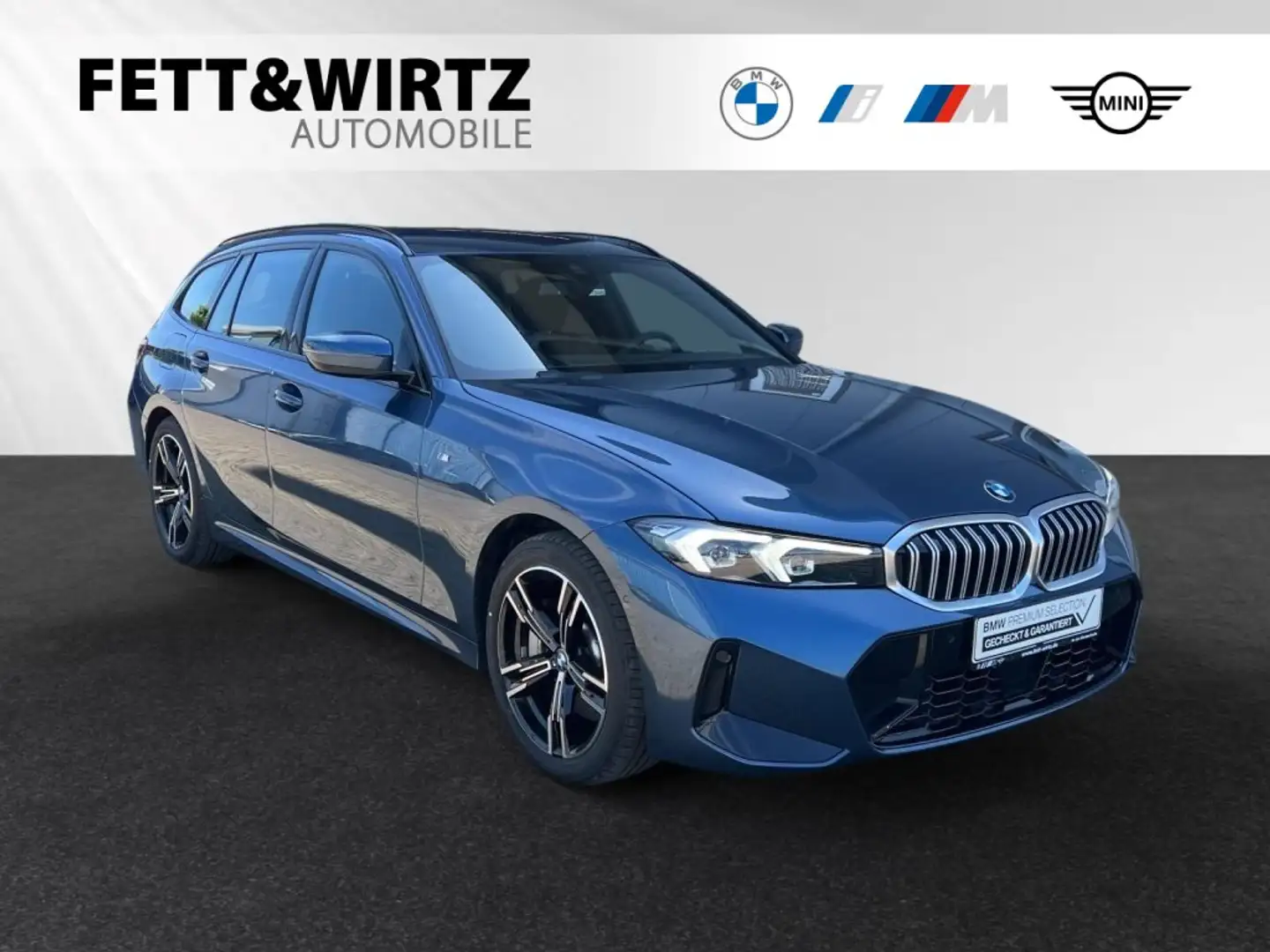 BMW 330 i xDrive Touring M Sport|Stop&Go|HiFi|18"LMR|Parka Blau - 1