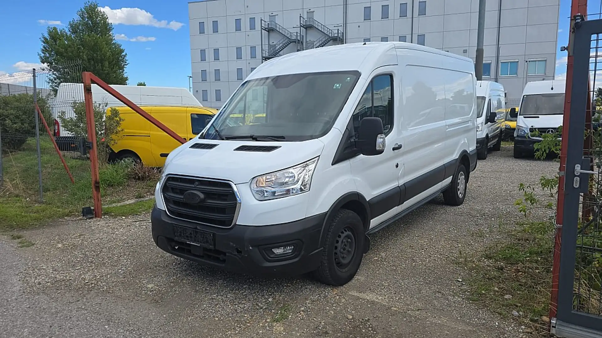 Ford Transit Transit Kasten 2,0 EcoBlue L3H2 350 Trend Blanc - 2