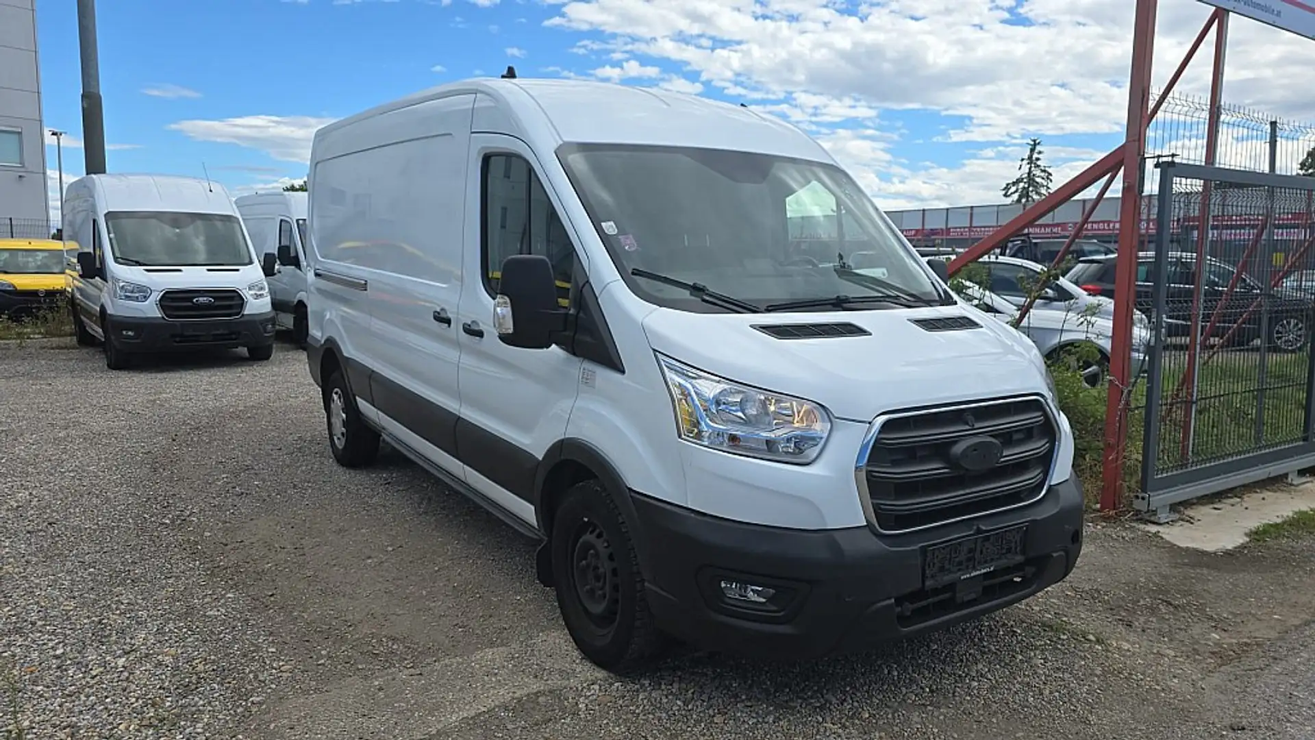 Ford Transit Transit Kasten 2,0 EcoBlue L3H2 350 Trend Blanc - 1