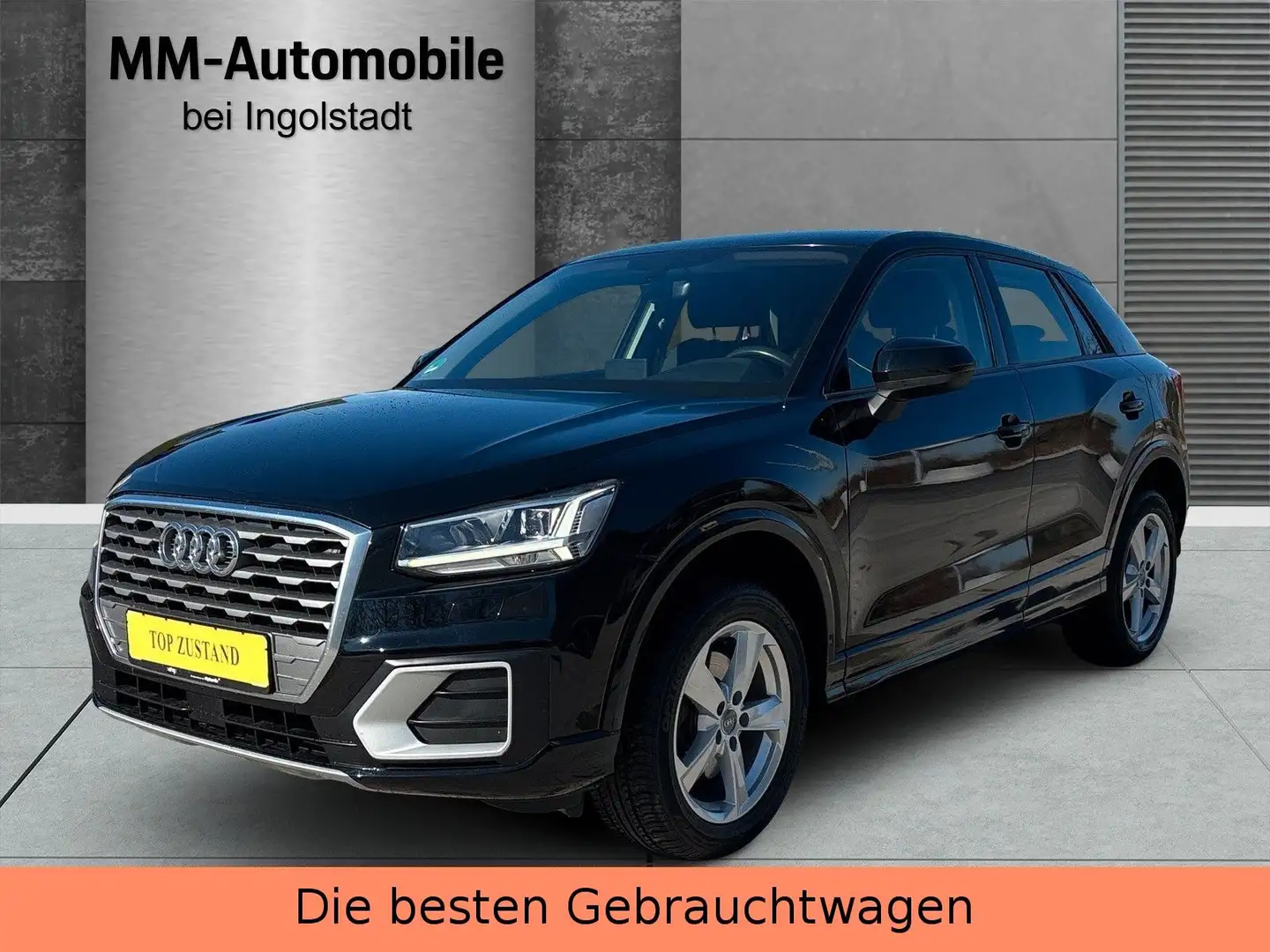 Audi Q2 sport ultra-AUTOMATIK-EURO6-TÜV01/2026-TOP Schwarz - 1