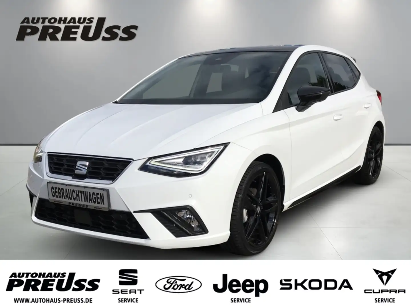 SEAT Ibiza FR Pro Black Edition 1.0 Weiß - 1