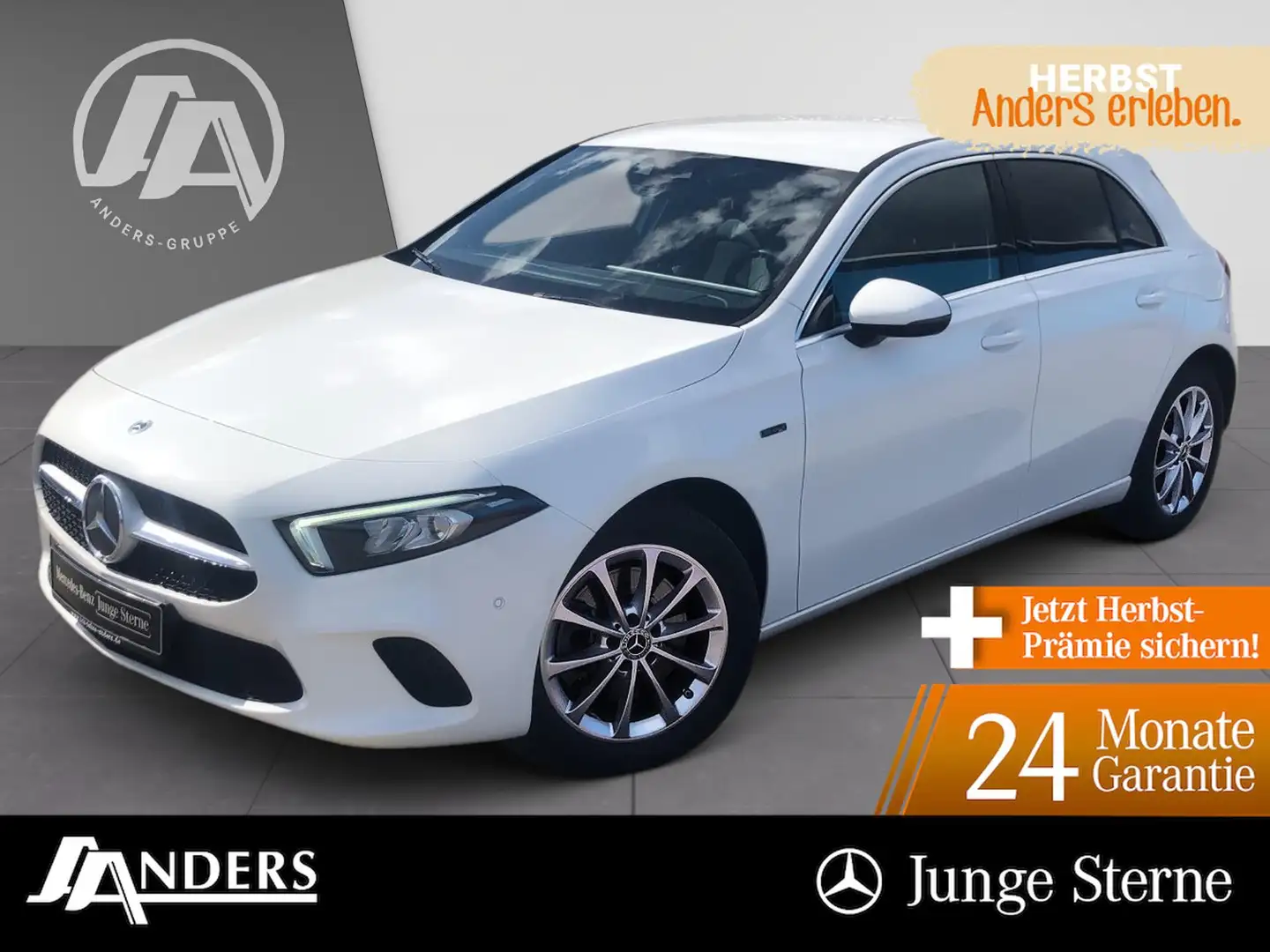 Mercedes-Benz A 250 e Progressive+MBUX+SHZ+LED+Kam+HUD+Apple Wit - 1