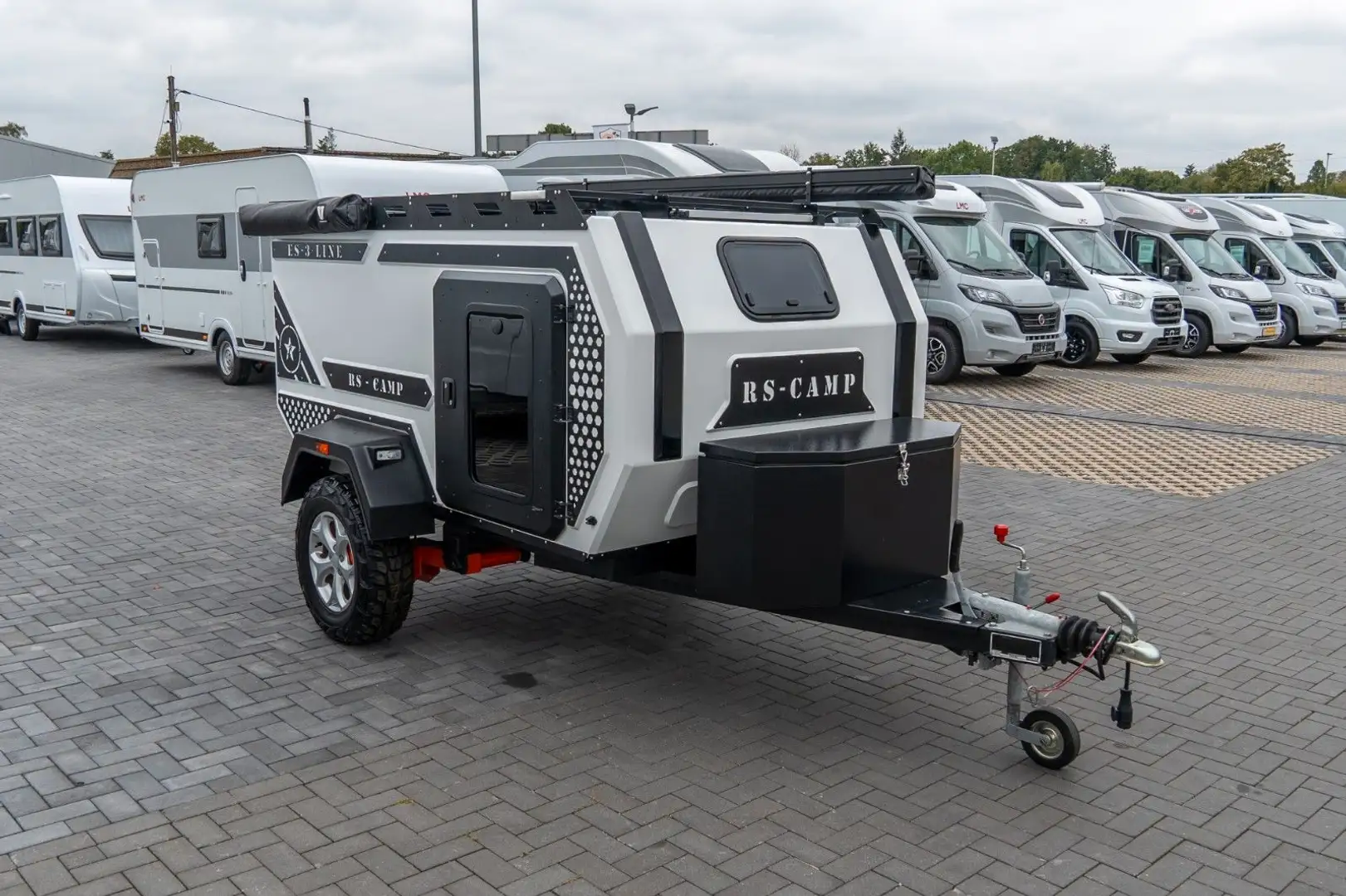 Sonstige Marken ES-3 OFFROAD+SCHLAFKABINE+GFK+RAPTOR+750 KG Weiß - 2