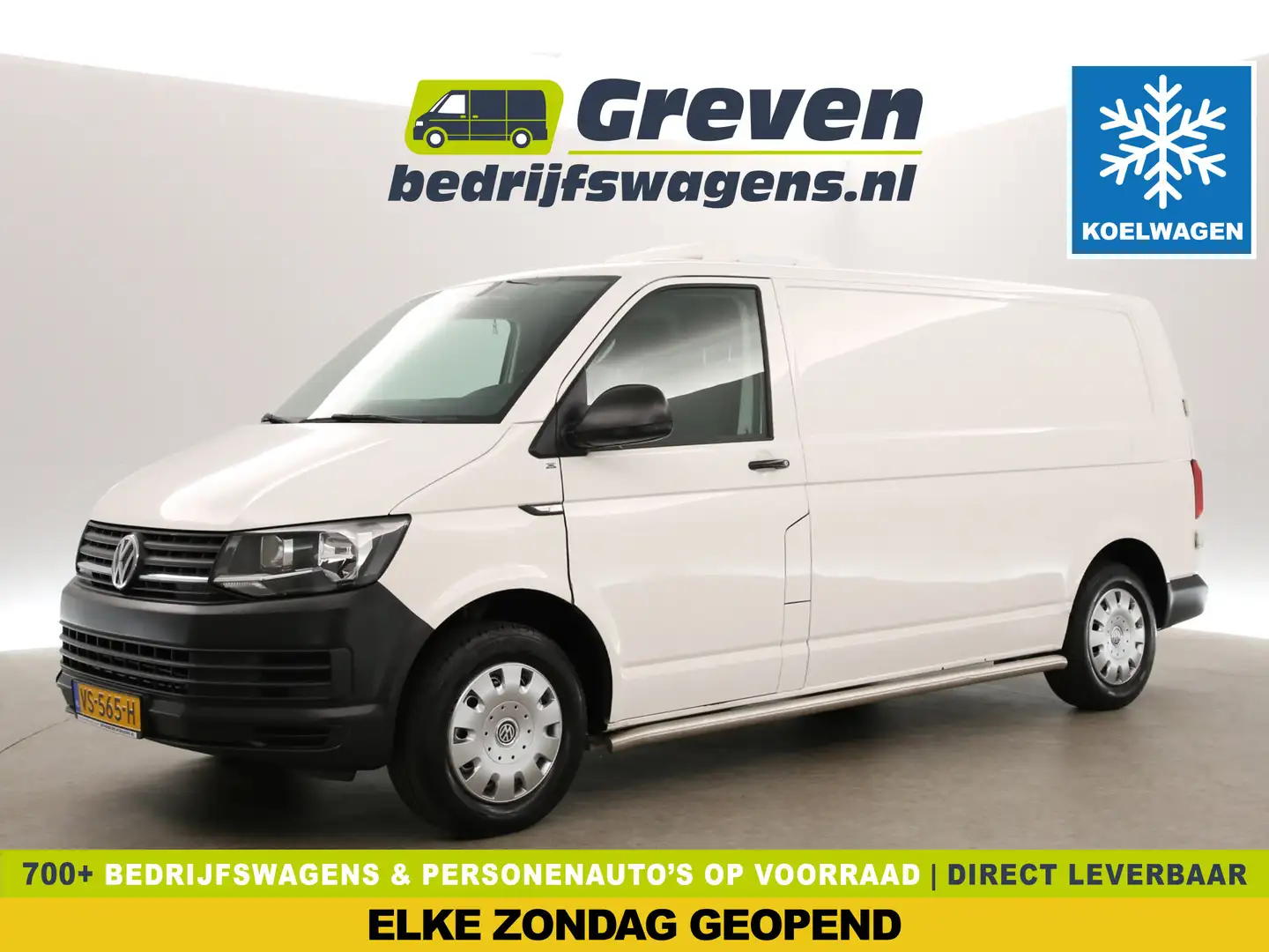 Volkswagen T6 Transporter 2.0 TDI L2H1 | Koelwagen | Export | Marge | Airco Wit - 1