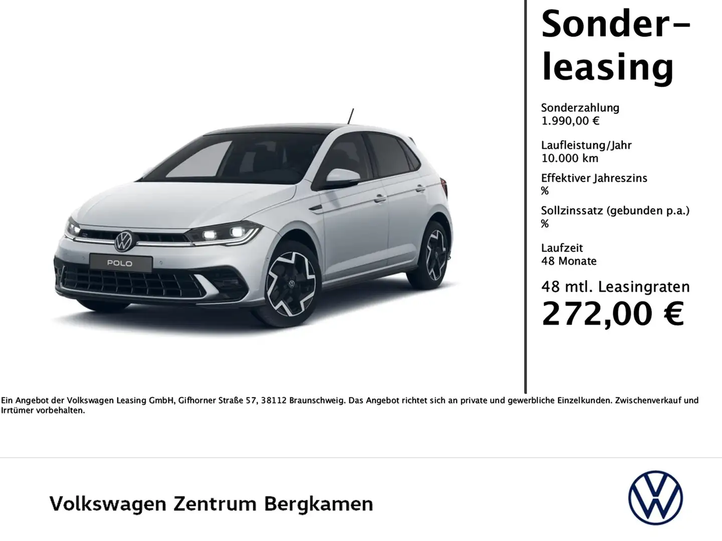 Volkswagen Polo 1.0 R-LINE DSG PANO NAVI CAM KEYLESS Argintiu - 1