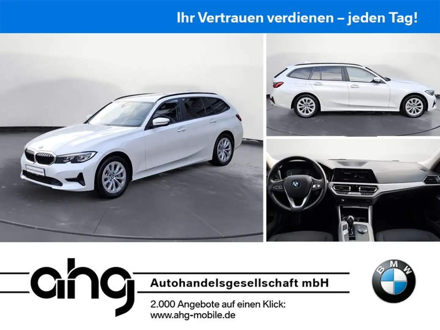 BMW 330 i xDrive Touring Advantage Automatic Aut. xDr Wit - 1