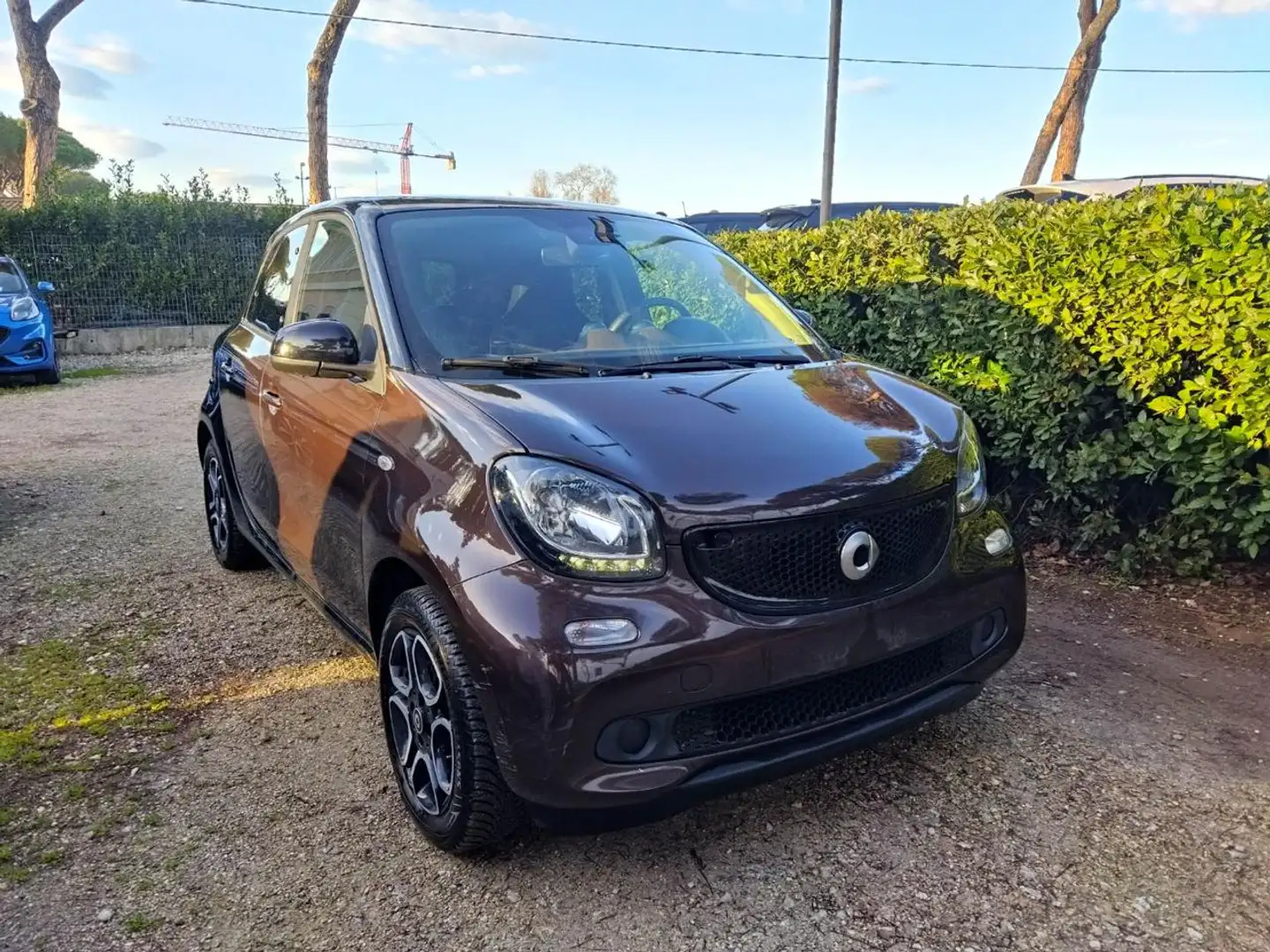 smart forFour 0.9cc TURBO PERFECT 90cv NAVI CERCHI IN LEGA Marrone - 2