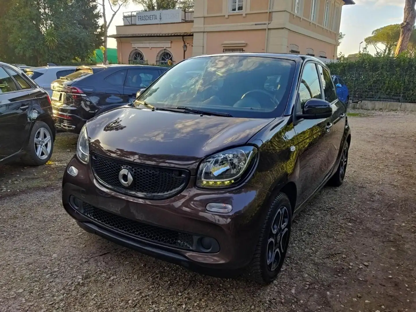 smart forFour 0.9cc TURBO PERFECT 90cv NAVI CERCHI IN LEGA Marrone - 1