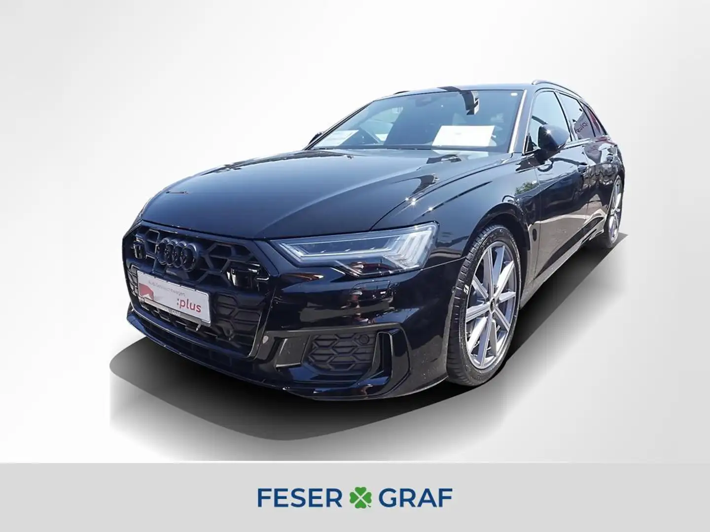Audi A6 Avant 45 TFSI 2x S line AHK Matrix Standh. Zwart - 1