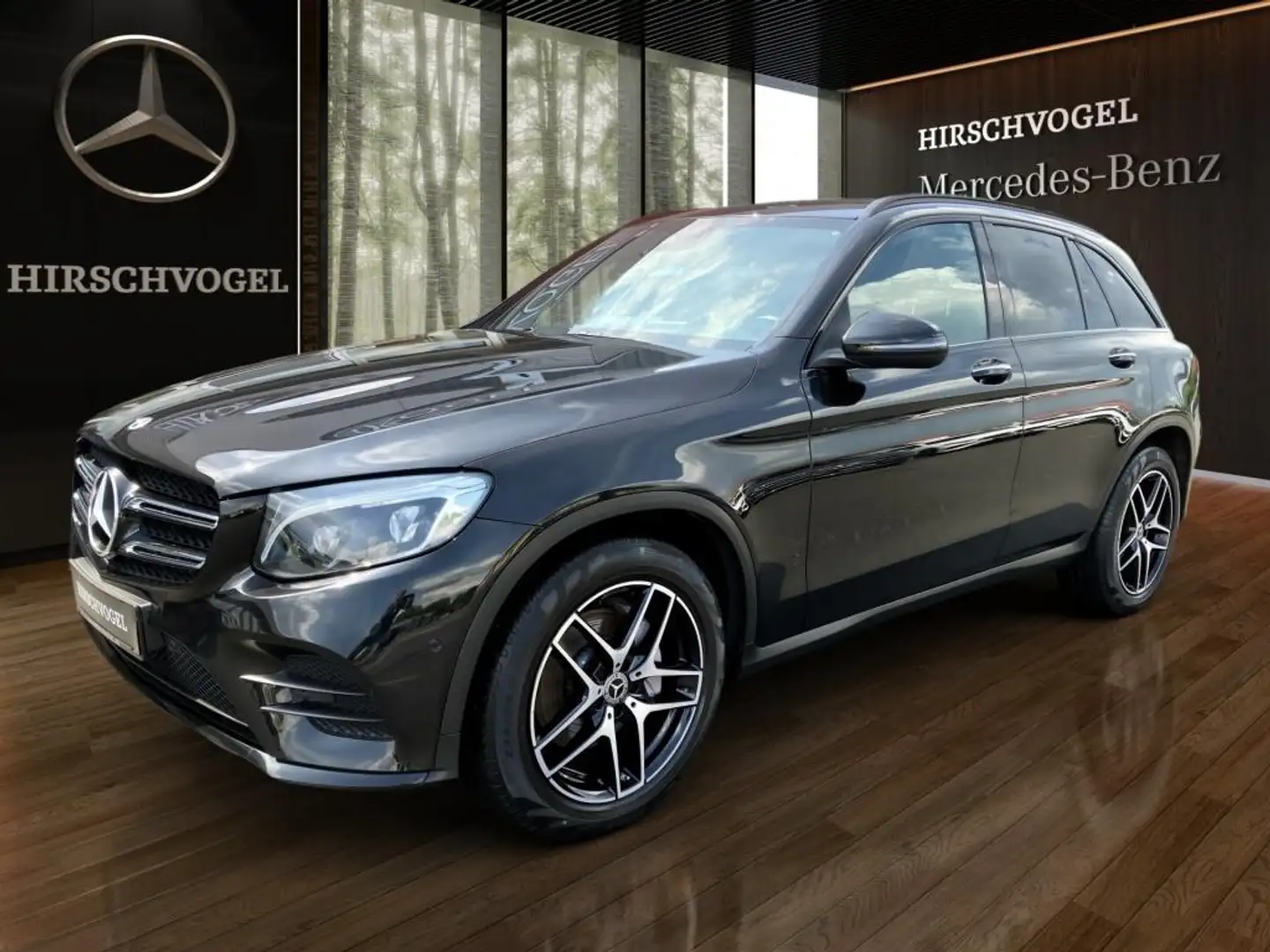 Mercedes-Benz GLC 220 d 4M AMG-Line+Night+AHK+KEYLESS+Navi+ILS Negro - 2