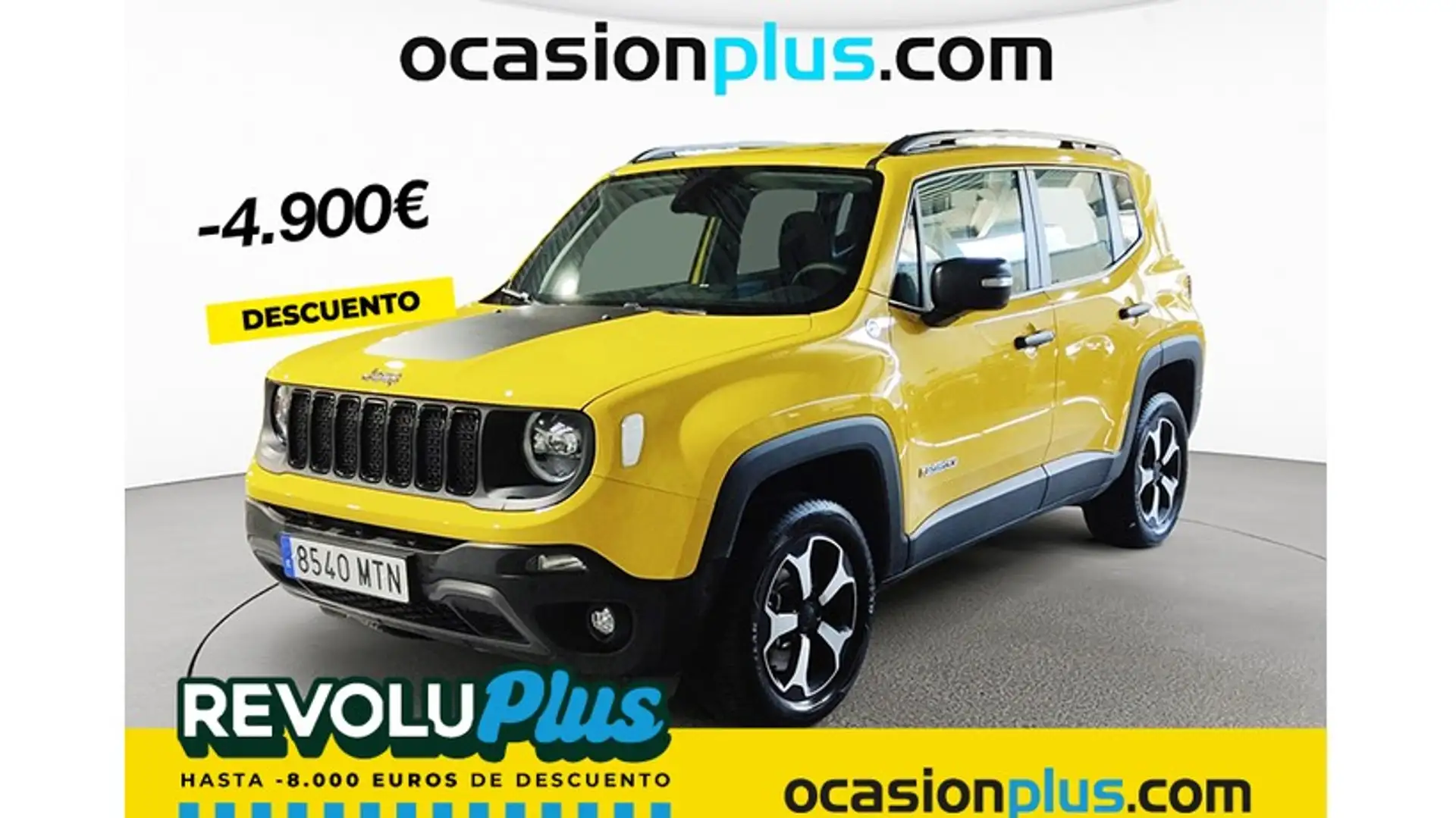 Jeep Renegade 1.3 PHEV Trailhawk 4x4 Aut. 240 Amarillo - 1